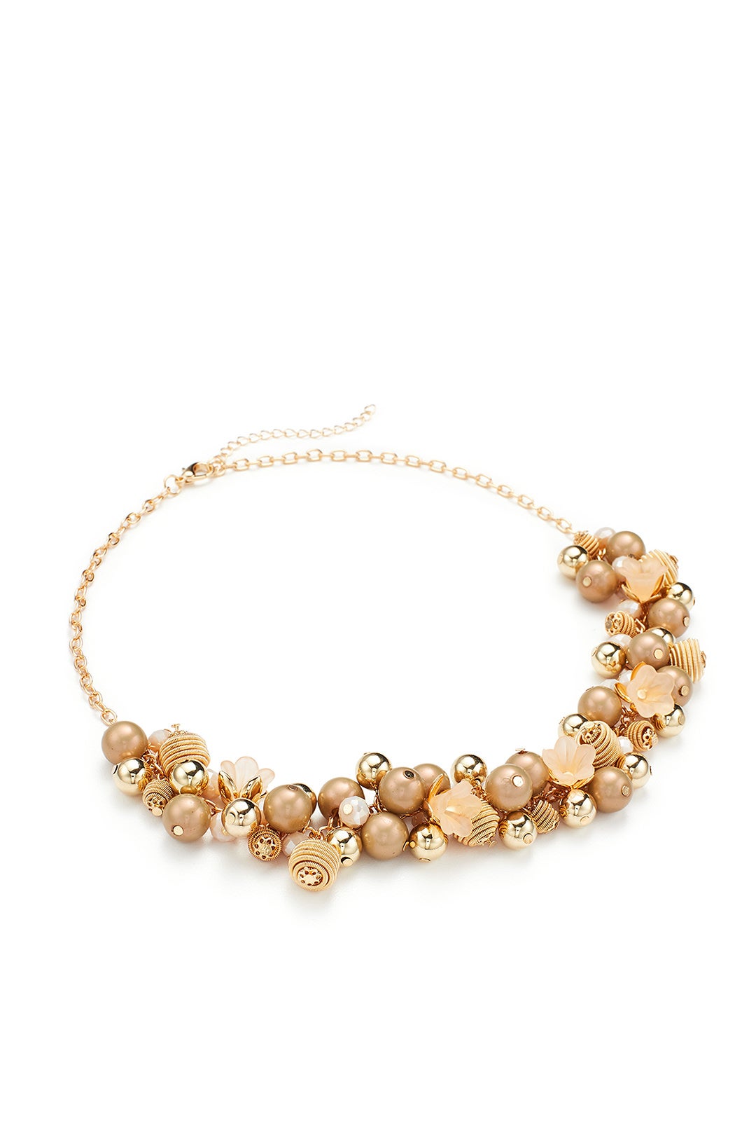 Multi Bauble Statement Necklace by Slate & Willow Accessories 1