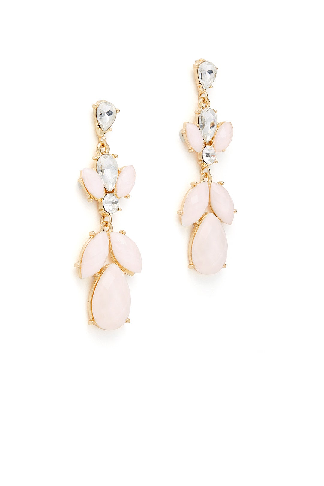 Blush Stone Earrings by Slate & Willow Accessories 1