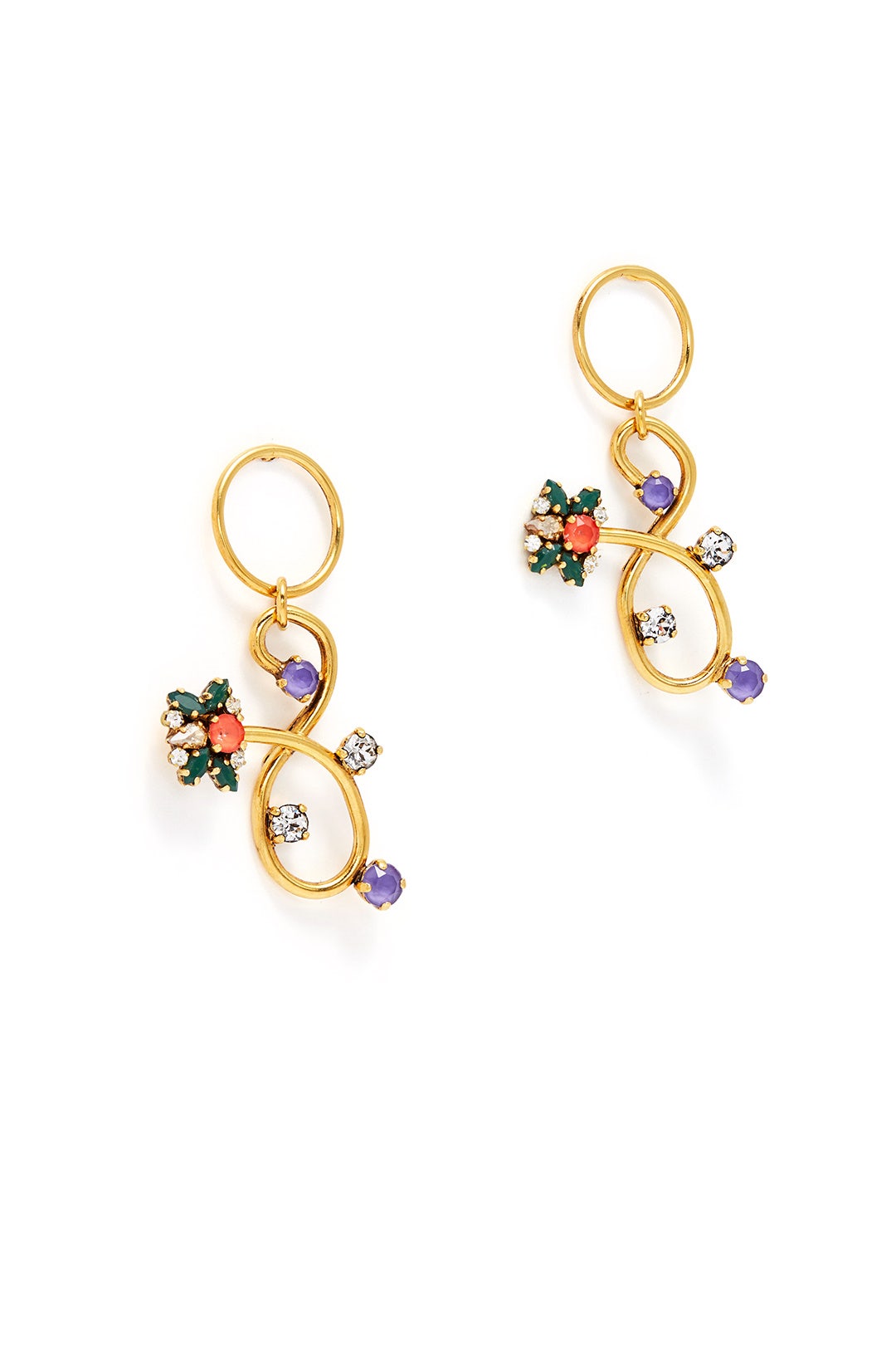 New Day Loop Earrings by Erickson Beamon 1