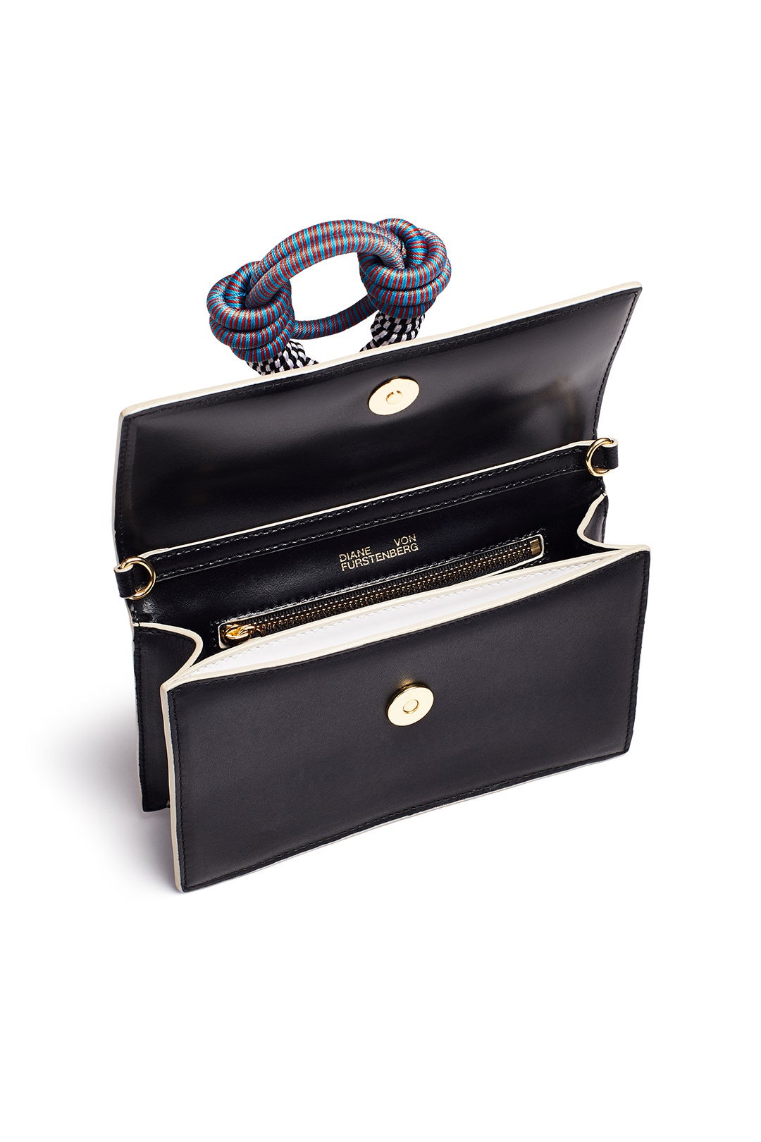 Black Soiree Crossbody by Diane von Furstenberg Handbags 1