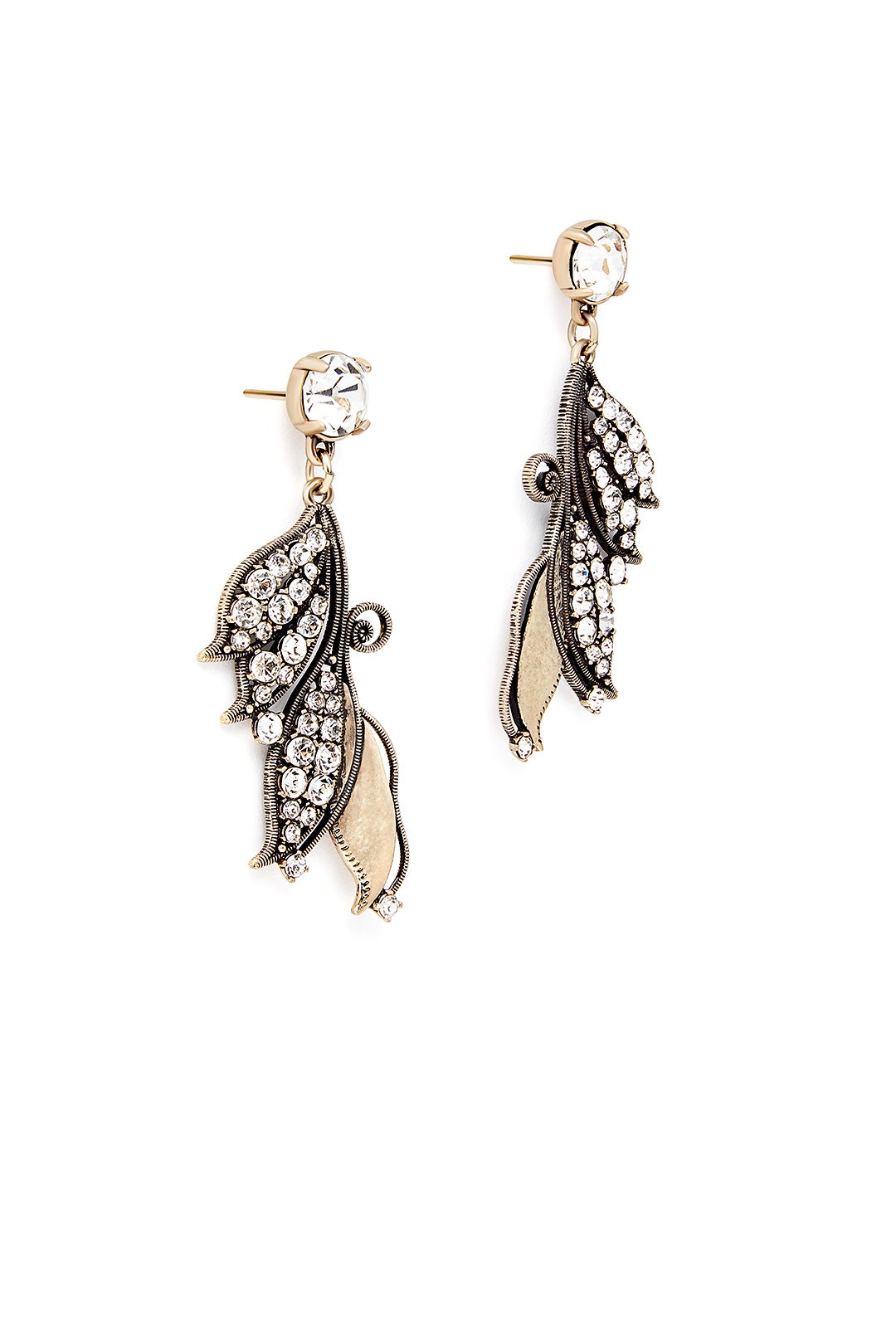 Silver Vine Earrings by Lulu Frost 1