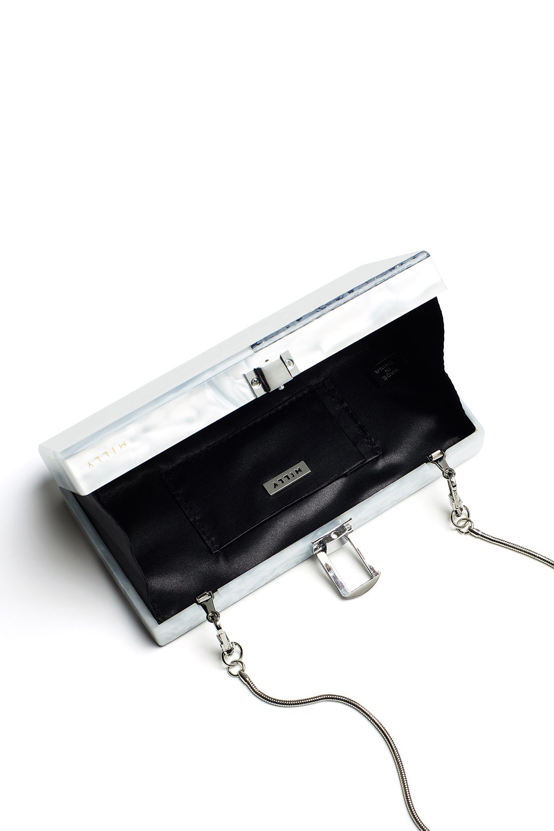 Shimmer Box Clutch by Milly Handbags 1