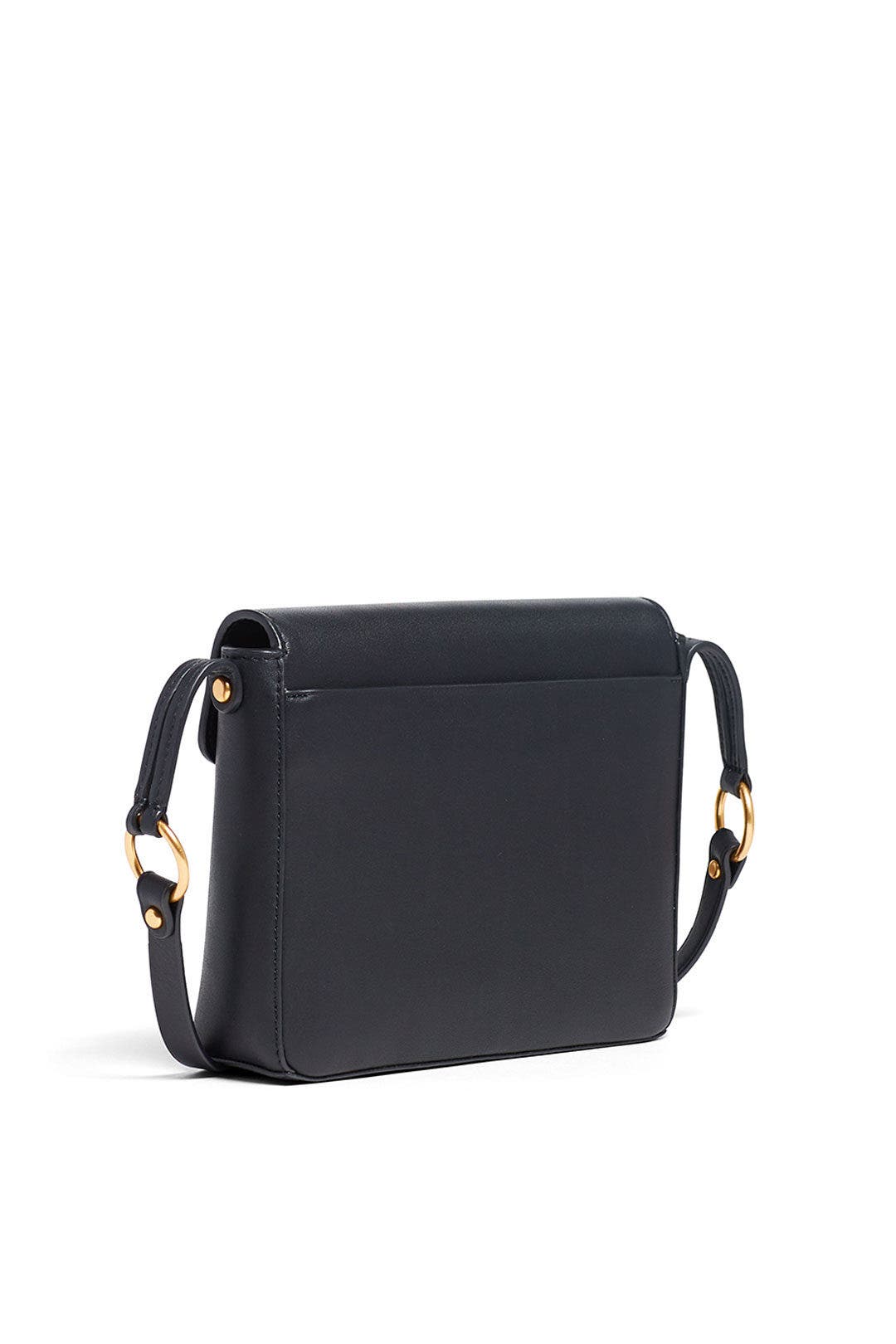 バッグ TORYBURCH Miller Leather Crossbody BLACK Black Miller Crossbody by Tory Burch Accessories | Rent the