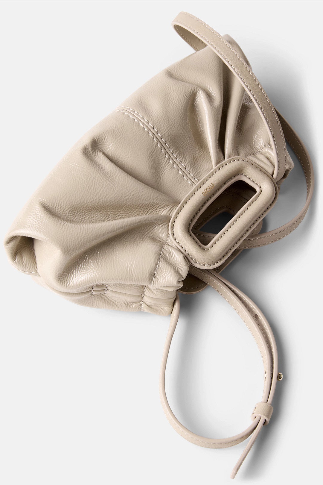 Mini Ivory Clutch by Maje 1