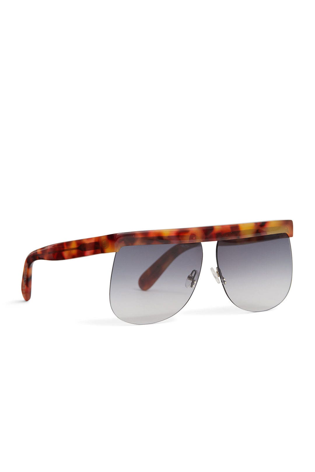 Tortoise D Frame Sunglasses by Courréges 1
