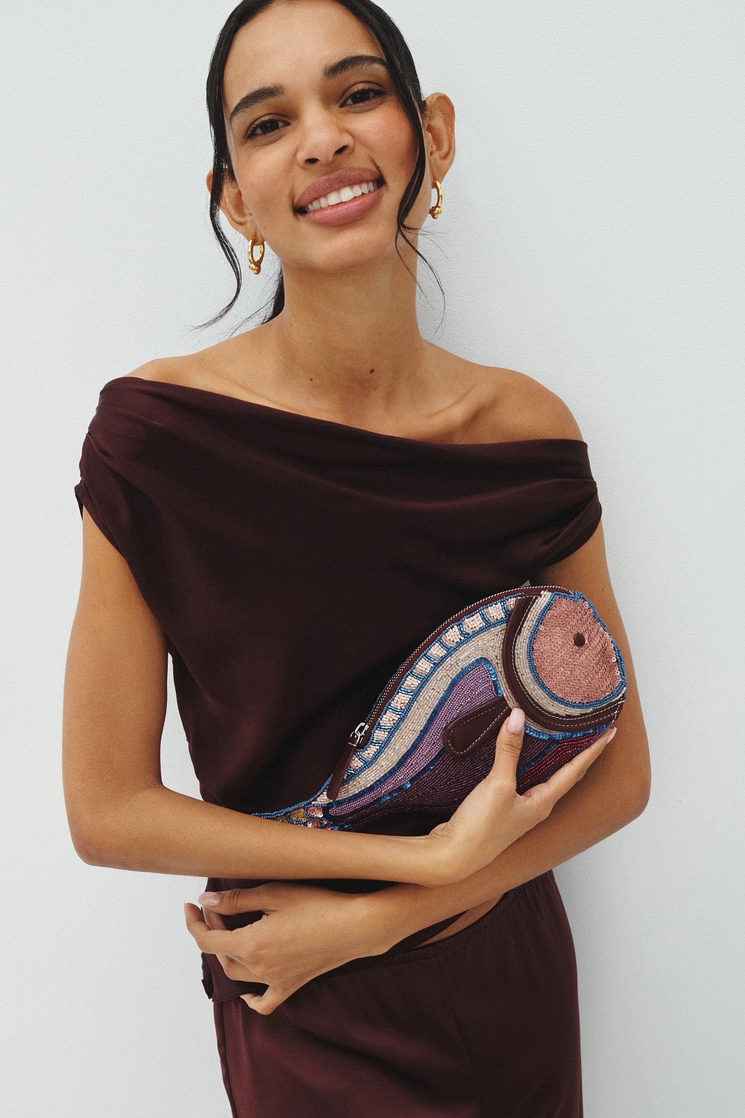 Pesce Clutch by Staud Accessories 1