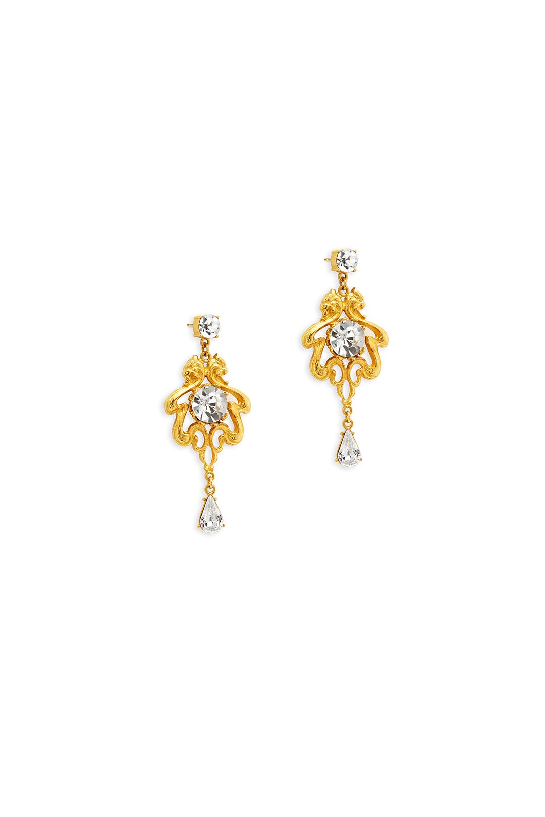 Regal Gem Chandelier Earrings by Tom Binns 1