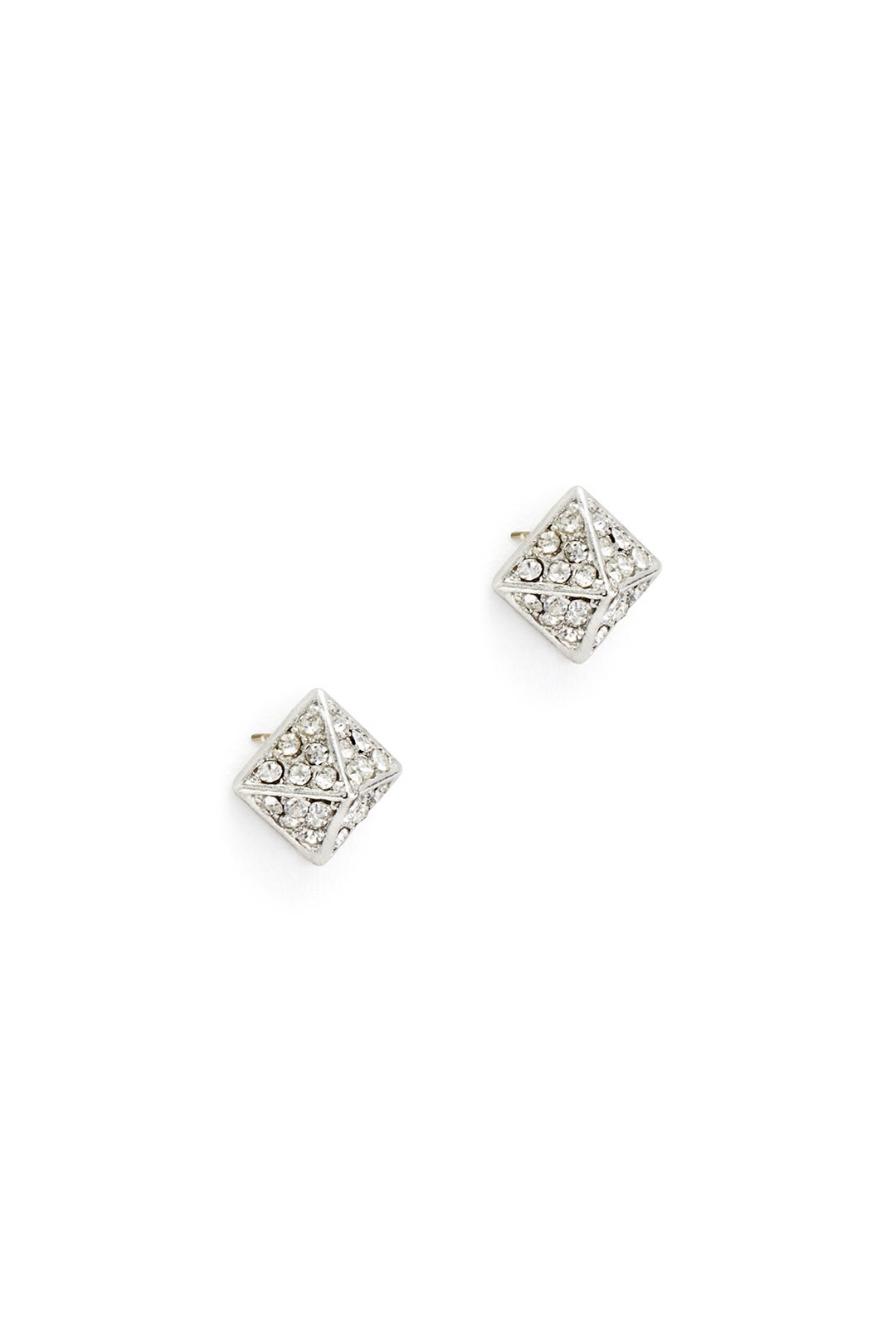 Petite Pave Pyramid Studs by Jules Smith 1