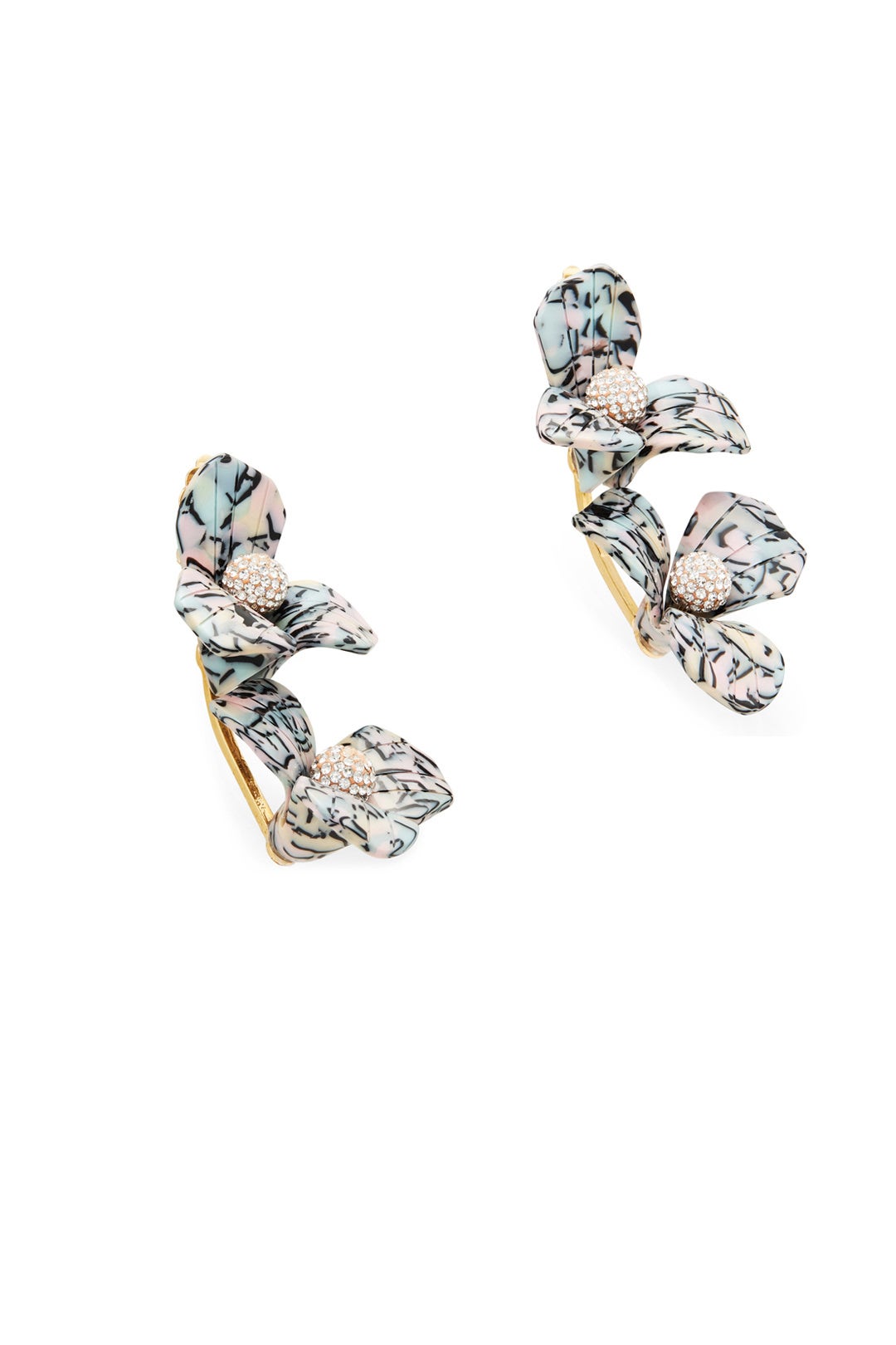 Trillium Bouquet Earrings by Lele Sadoughi 1