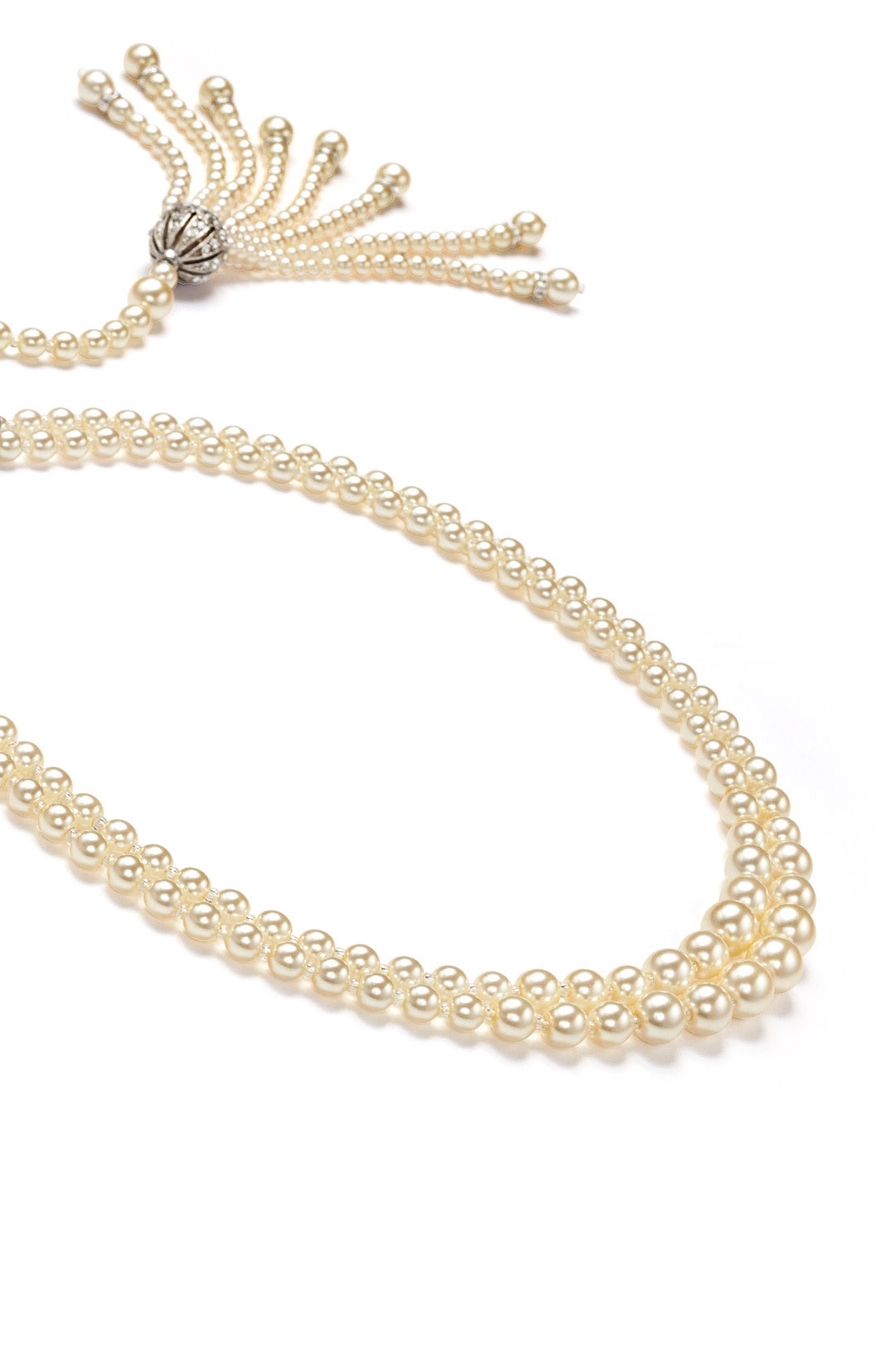 Cascading Pearl Necklace by Ben-Amun 1