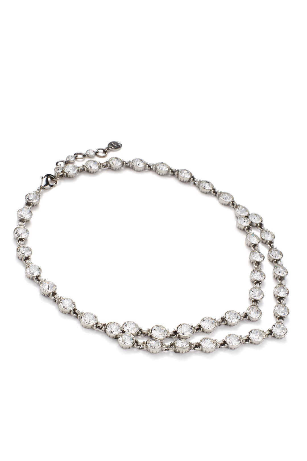 Crystal Dot Necklace by Ben-Amun 1