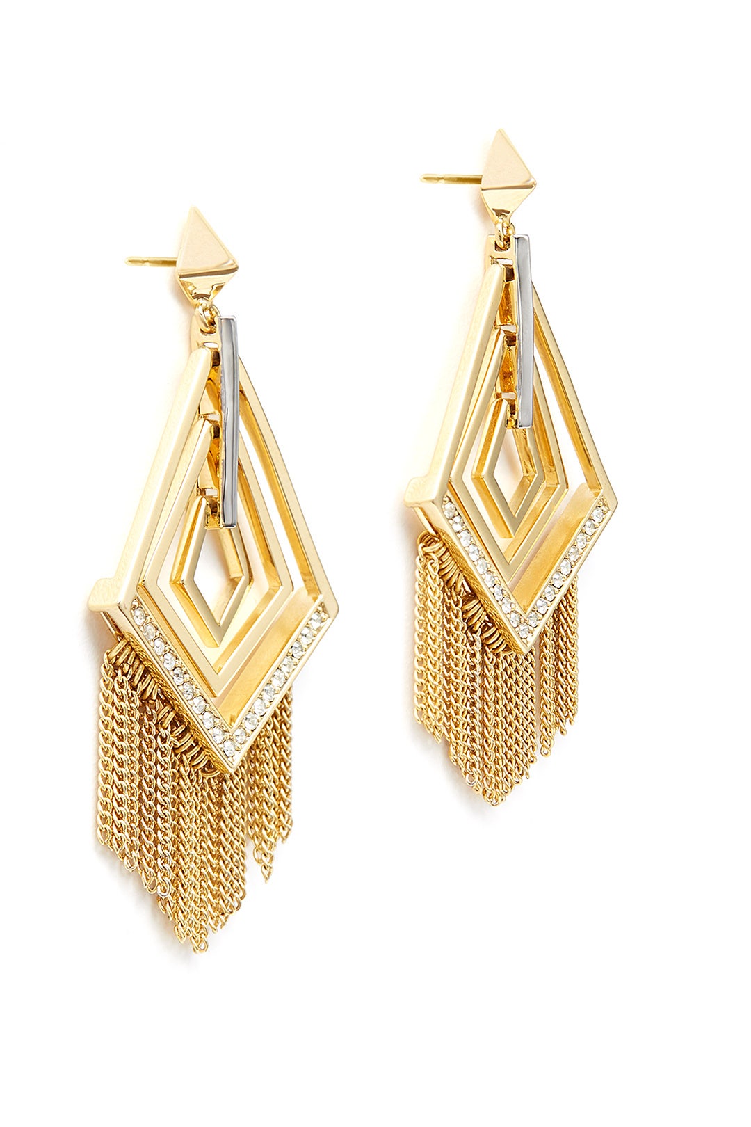Cubist Fringe Earrings by Sarah Magid 1
