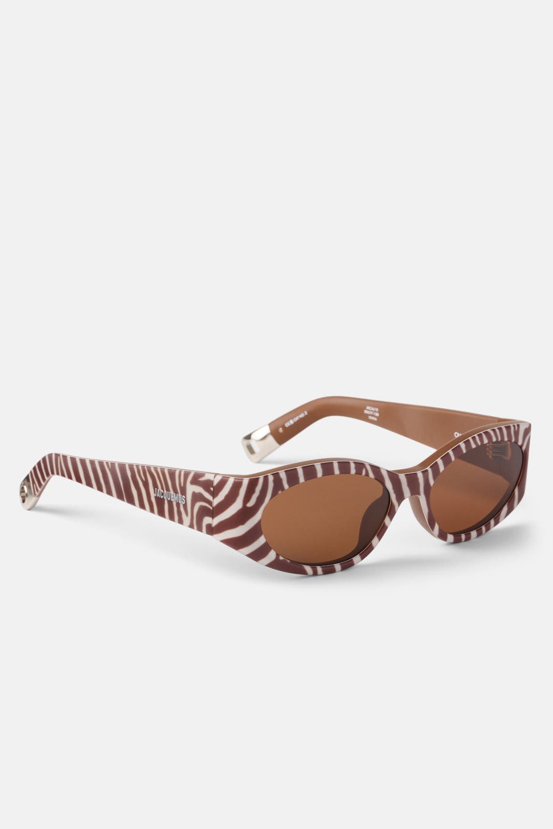サングラス JACQUEMUS SUN GLASS (JAC4C4SUN OVALOYELLOWYGGREEN) Black Sunglasses with logo Jacquemus - Vitkac AS