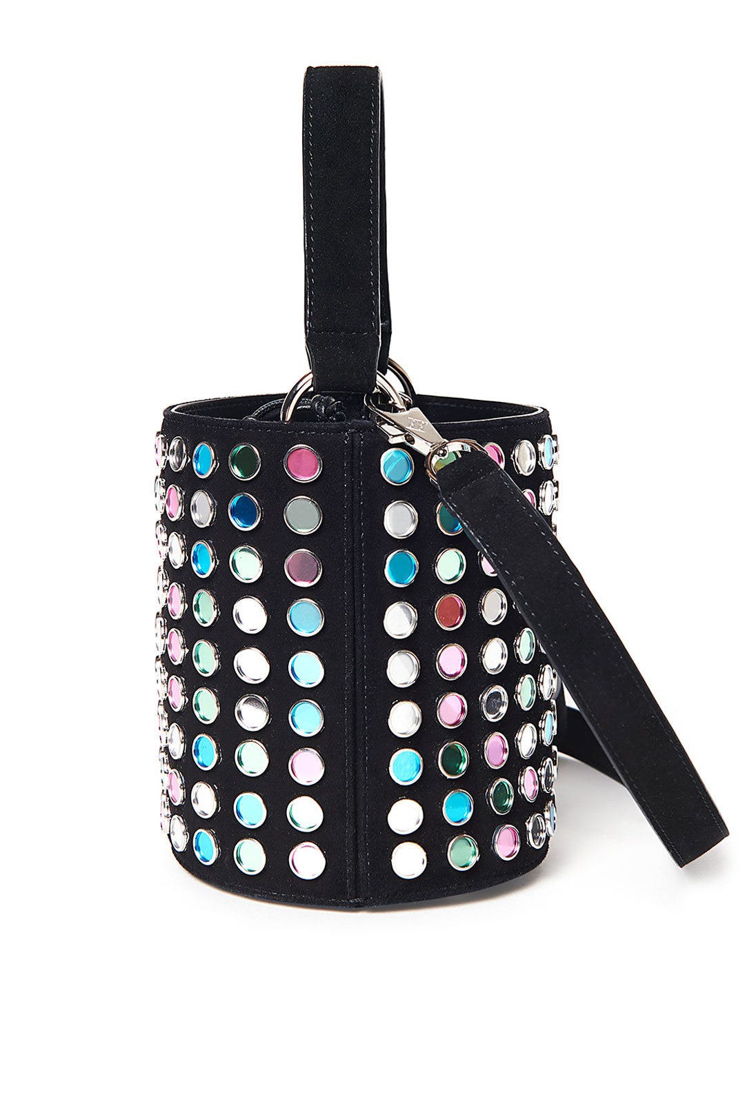 Baby Olivia Mirrored Bucket Bag by Les Petits Joueurs 1