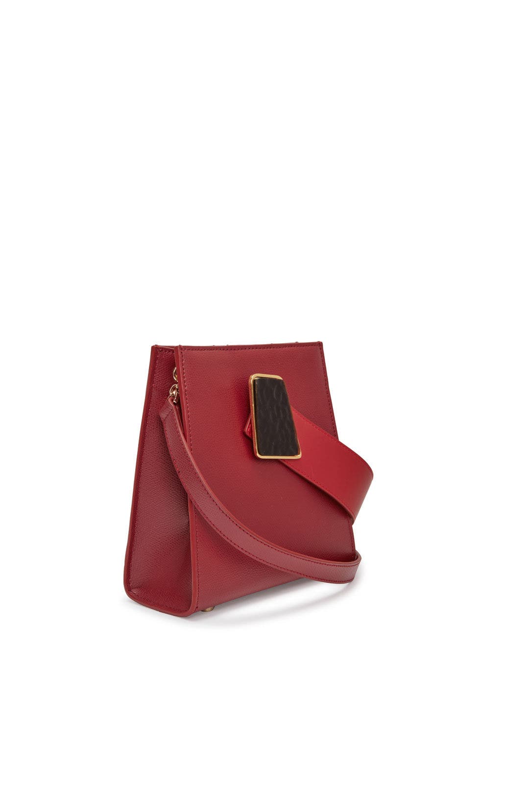 Geo Red Pronto Purse by Lizzie Fortunato 1