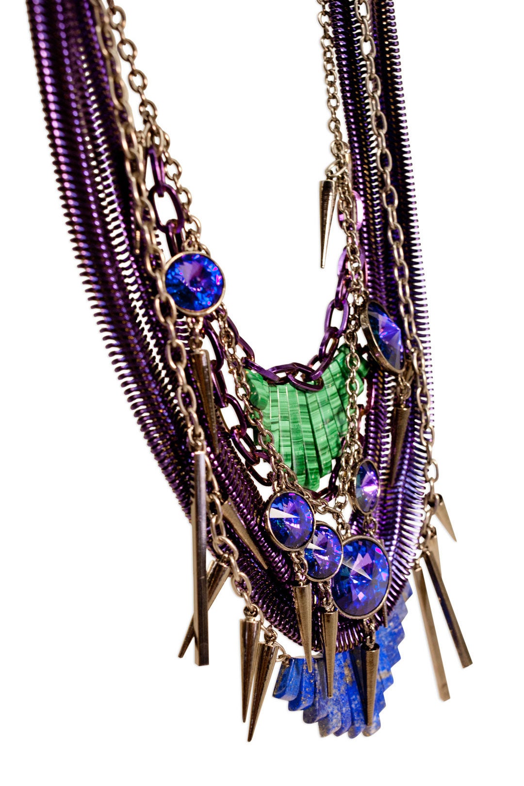 Tangled Up in Purple Necklace by Gemma Redux 1