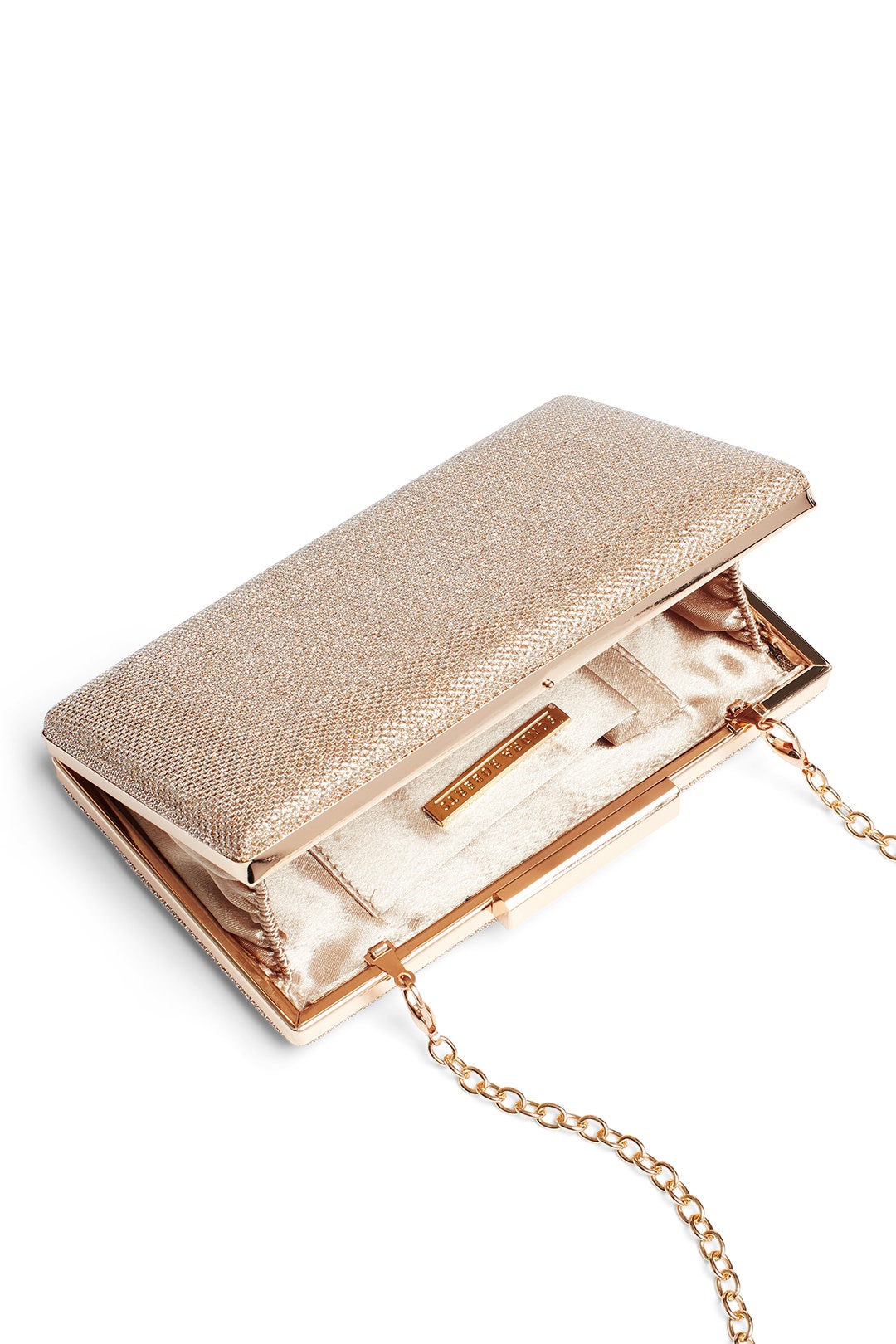 Metallic Shimmer Minaudiere by Sondra Roberts 1