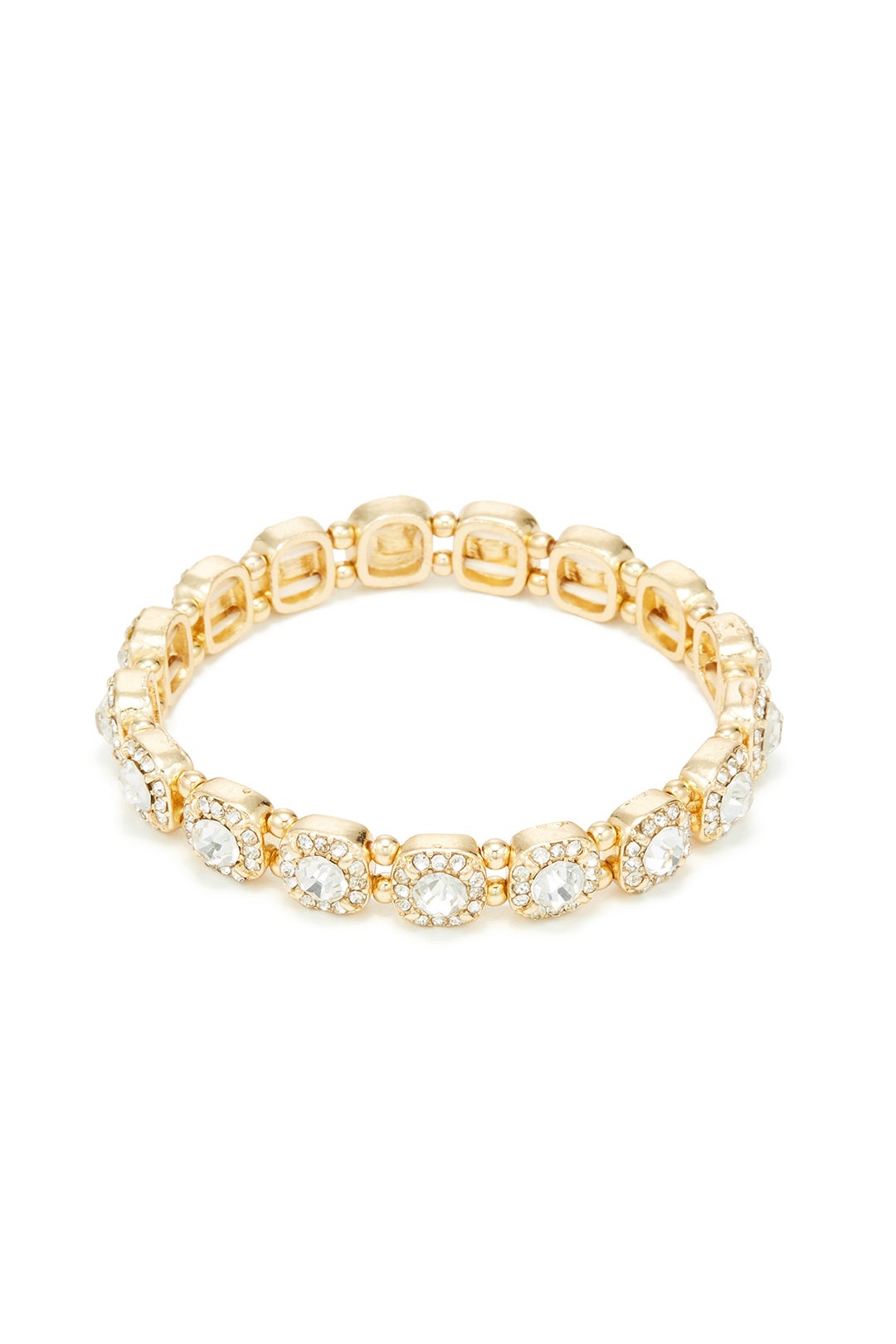 Crystal Stretch Bracelet by Slate & Willow Accessories 1