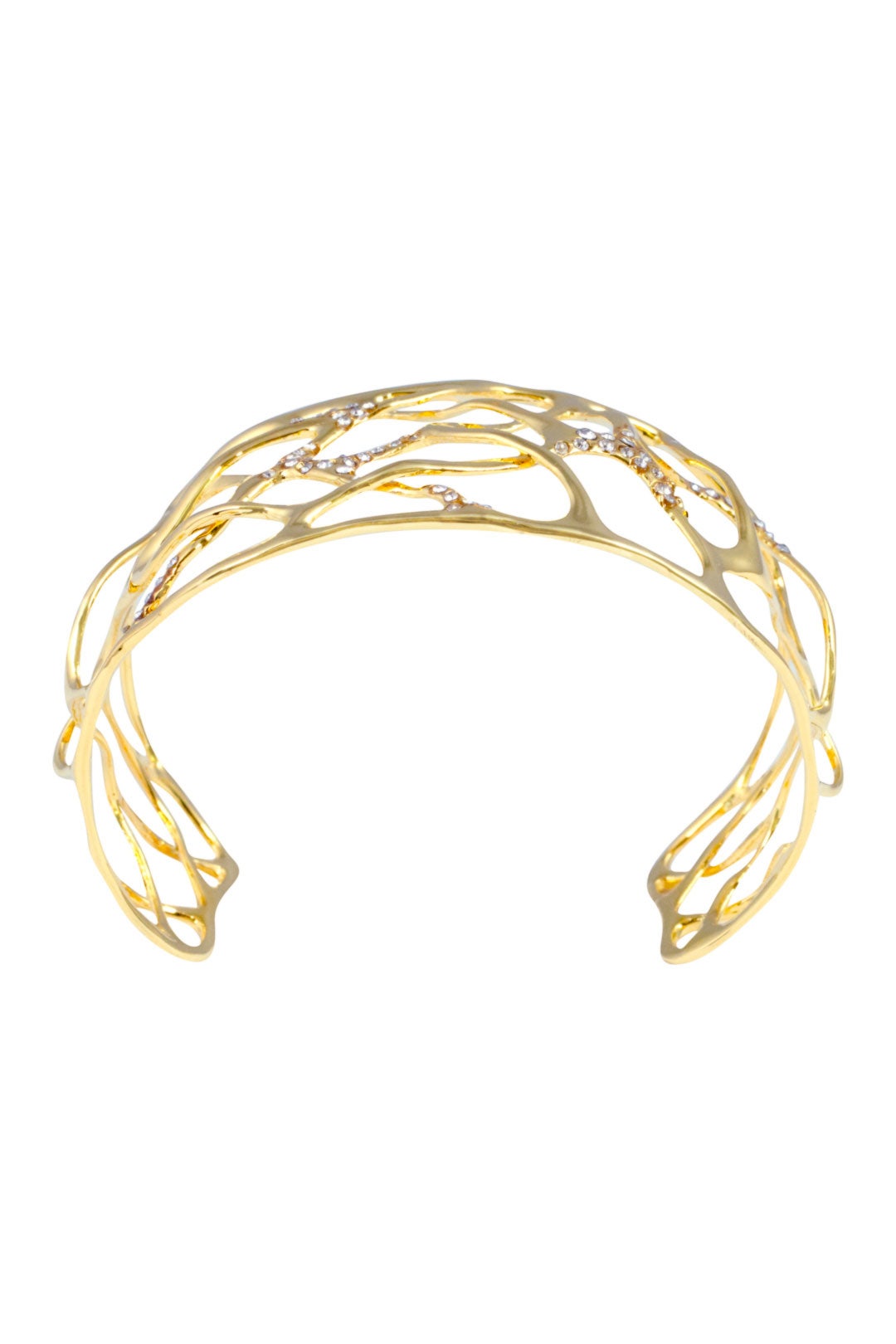 Trapped in Gold Cuff by Alexis Bittar 1