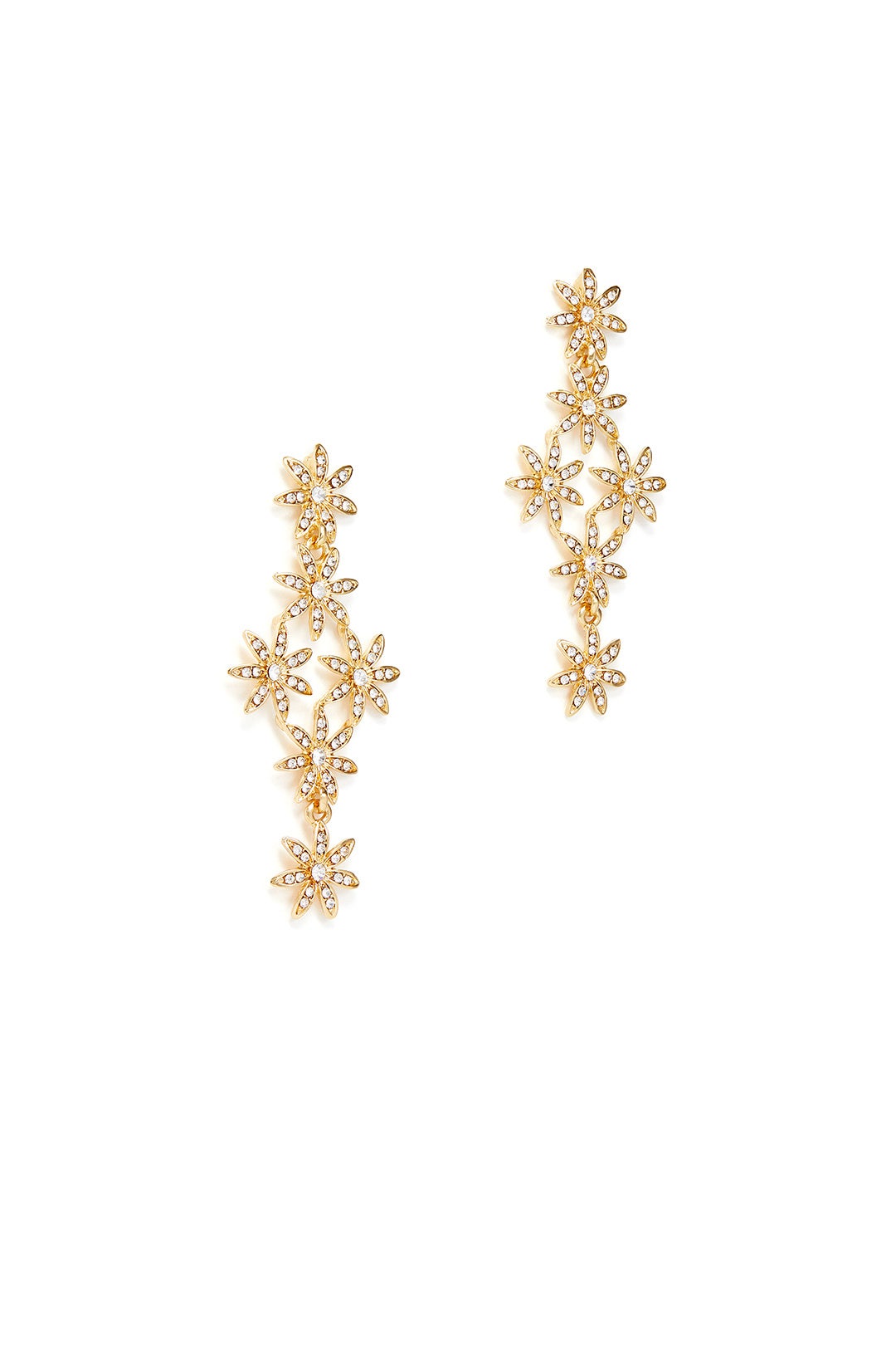 Daisy Crystal Earrings by Slate & Willow Accessories 1
