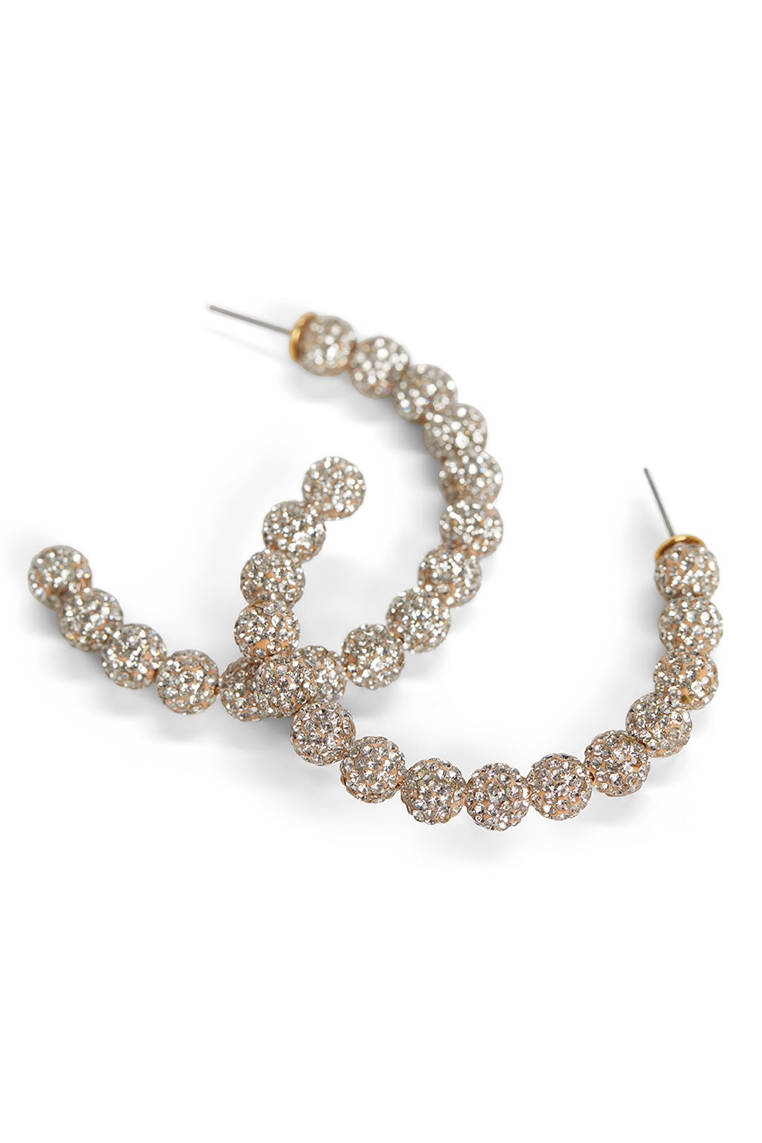 Slim Stardust Hoops by Lele Sadoughi 1