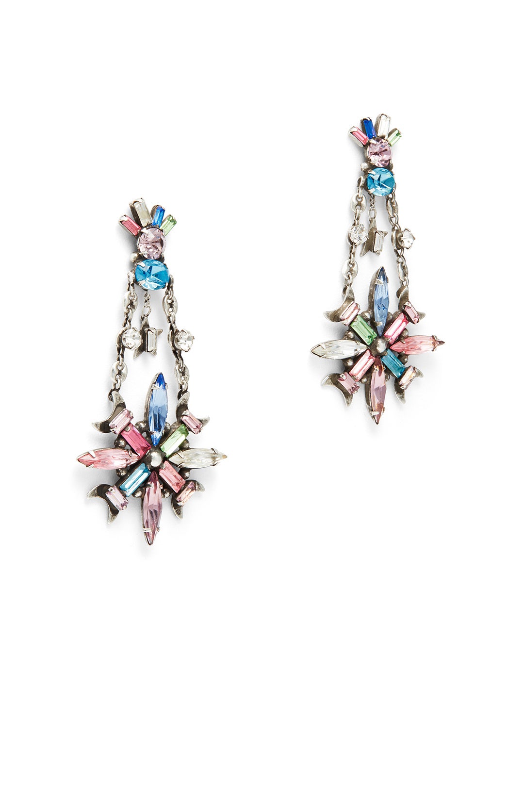 Jamilah Crystal Earrings by Dannijo 1