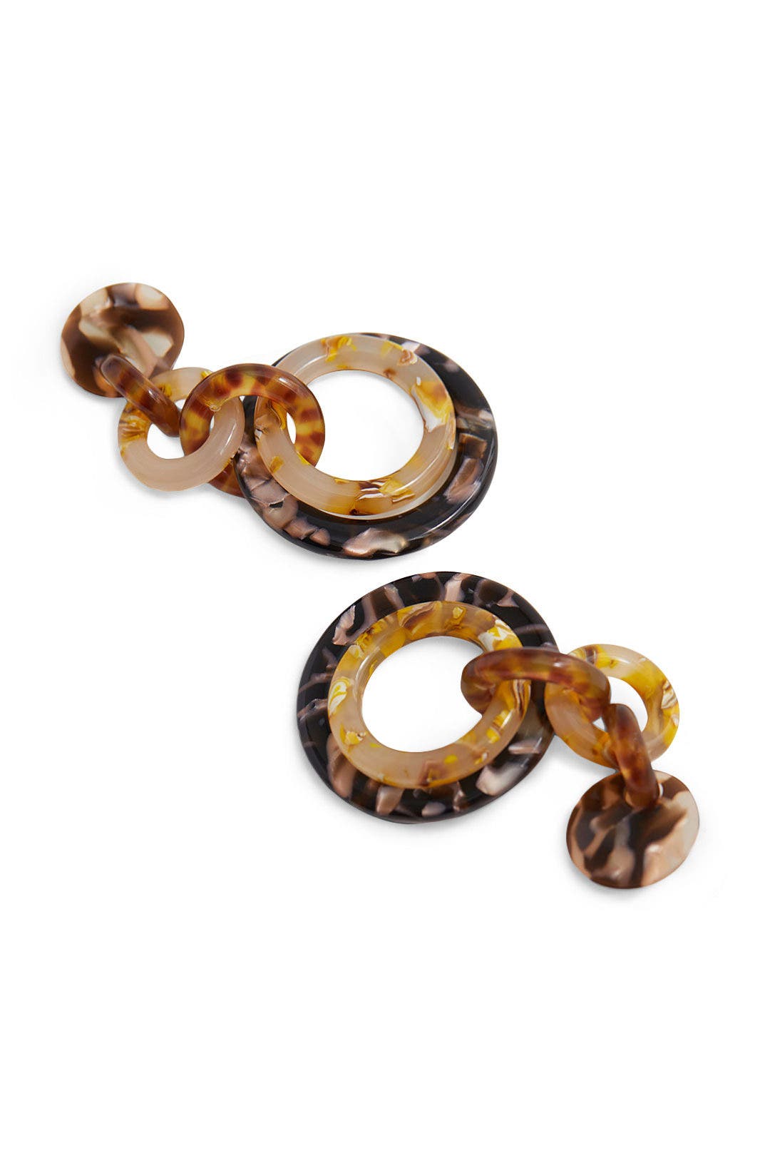 Honey Loop De Loop Earrings by Lele Sadoughi 1