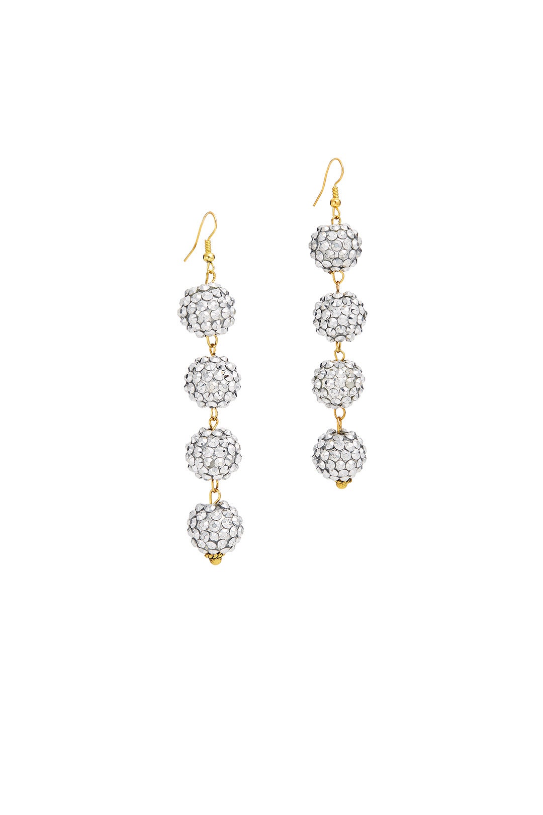 Silver Bauble Earrings by Mad Jewels 1