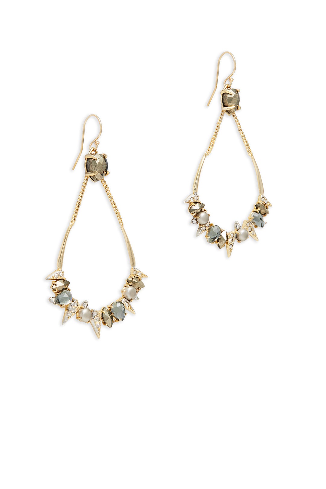 Crystal Futurist Earrings by Alexis Bittar 1