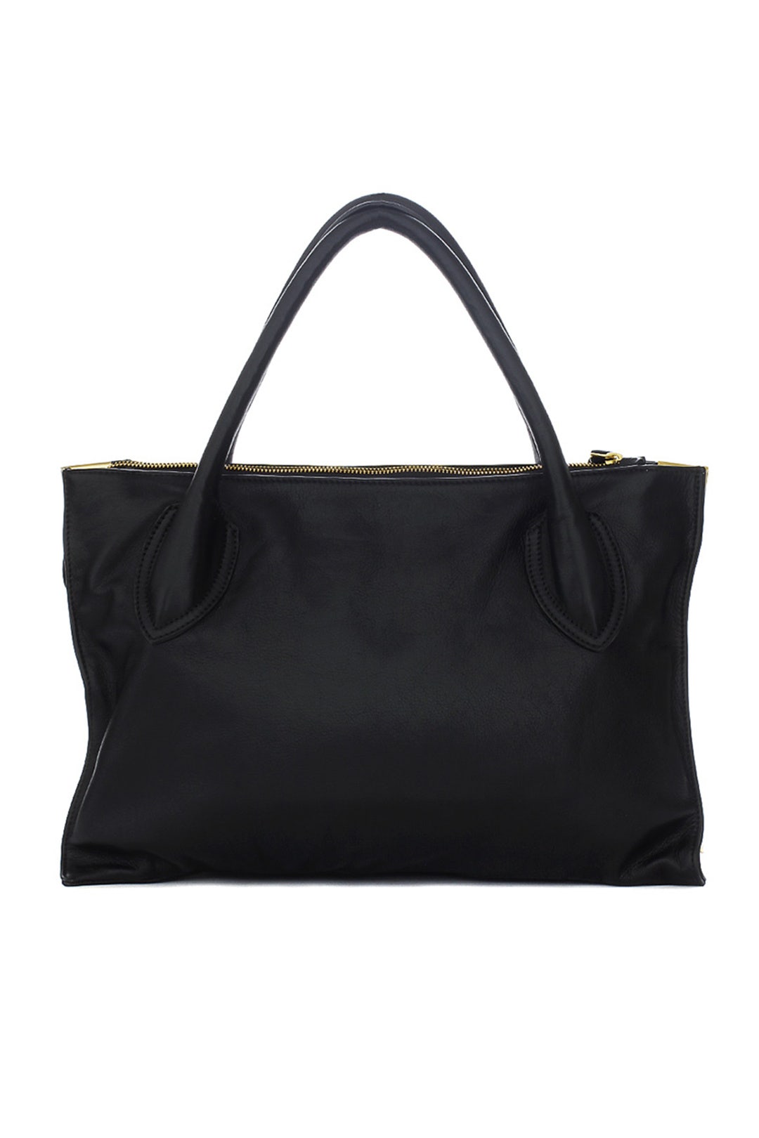 Black Framed Satchel by Foley + Corinna 1