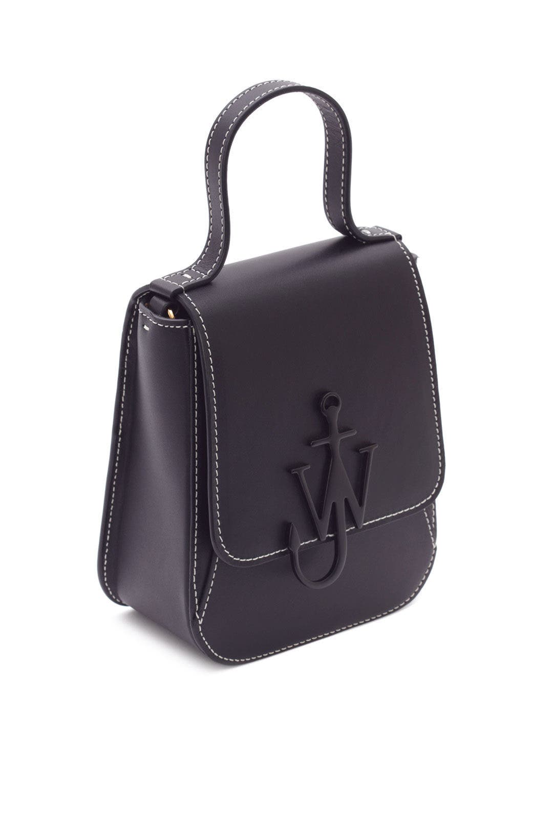 【関税&送料込】Jw Anderson Black Fabric Puffy Anchor Shoppi JW Anderson Women's Small Puffy Anchor Tote in Black JW Anderson