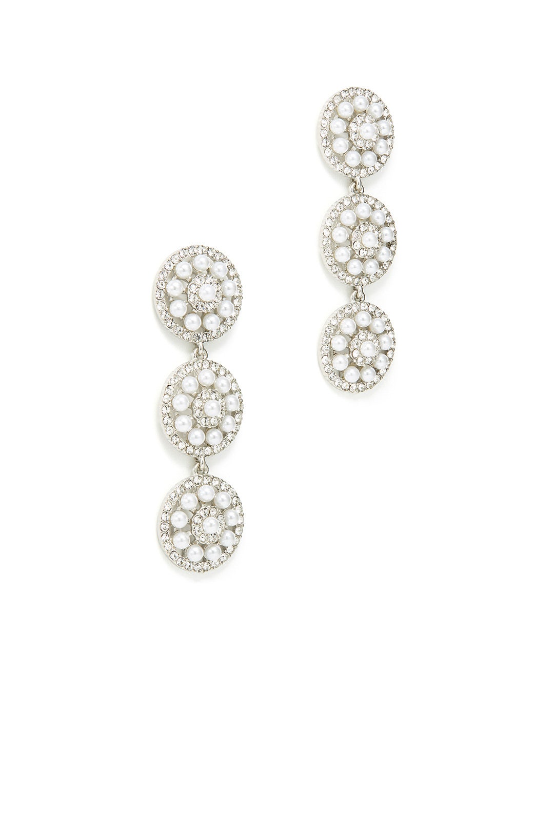 White Sun Earrings by Slate & Willow Accessories 1