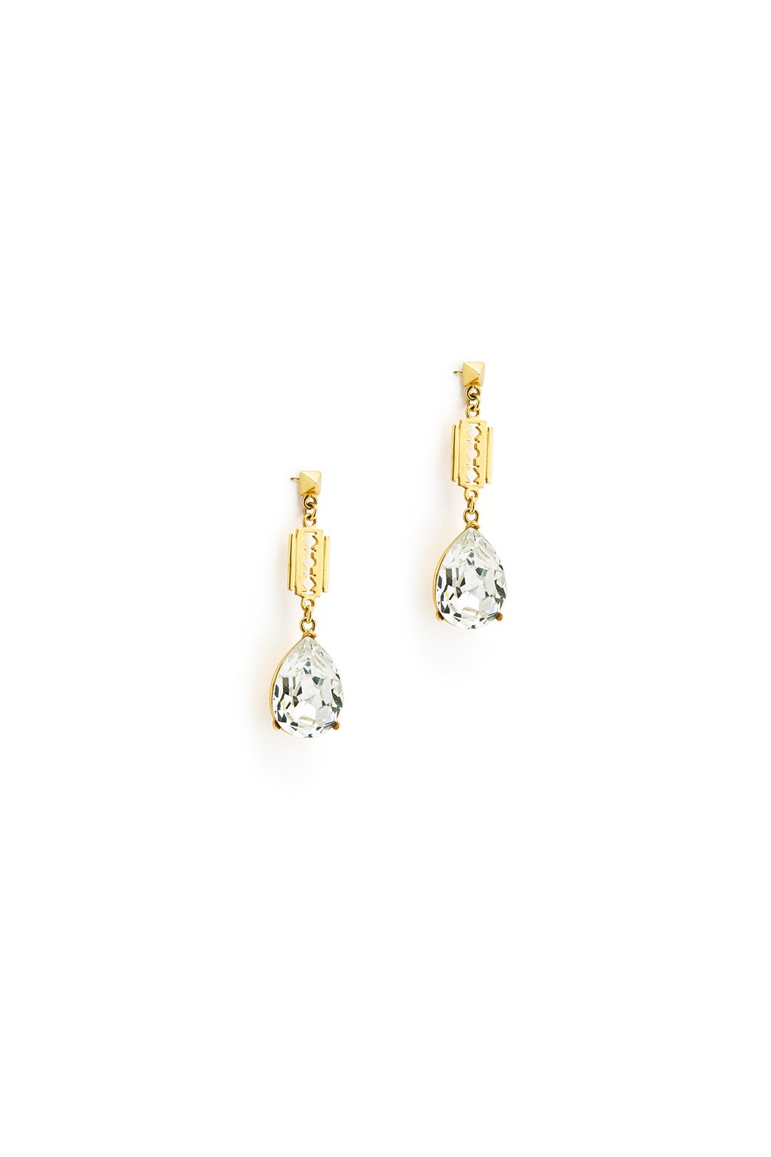Cut Couture Drop Earrings by Tom Binns 1