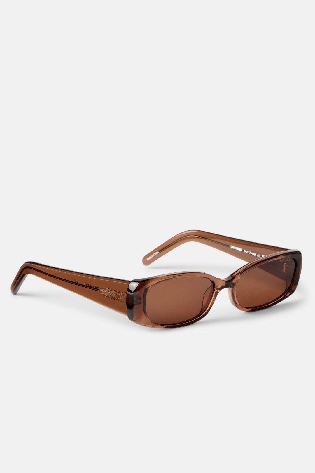 Billy Transparent Brown Sunglasses by DMY Studios 2
