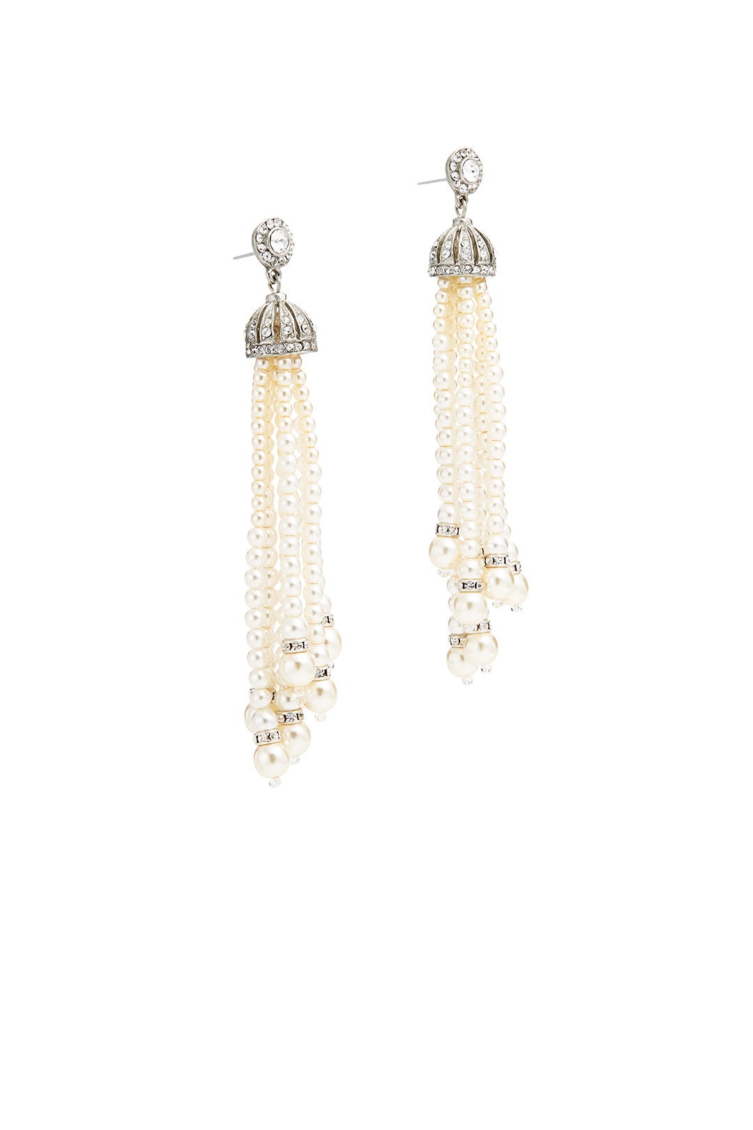 Pearl Tassel Earrings by Ben-Amun 1