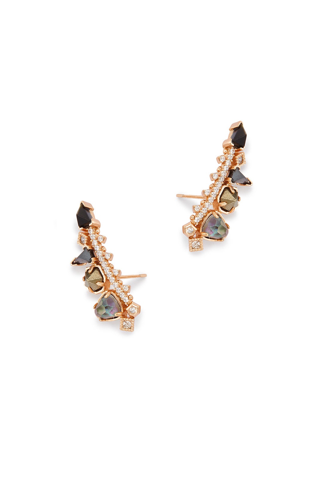 Rose Gold Ear Climbers by Kendra Scott 1