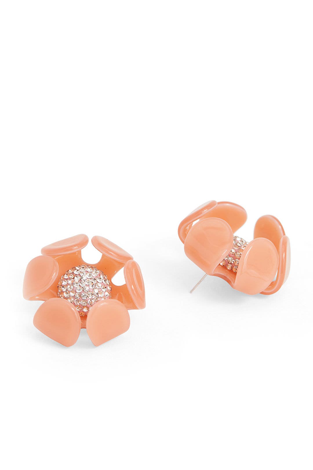 Crystal Buttercup Button Earrings by Lele Sadoughi 1