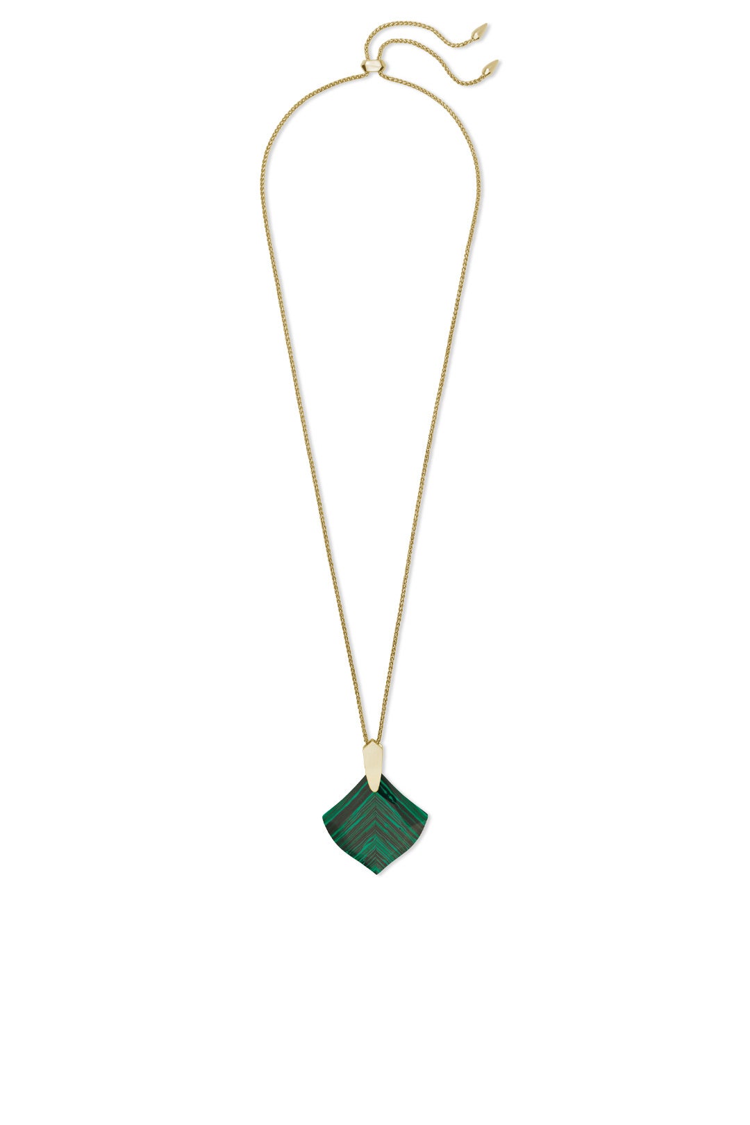 Green Aislinn Necklace by Kendra Scott 1