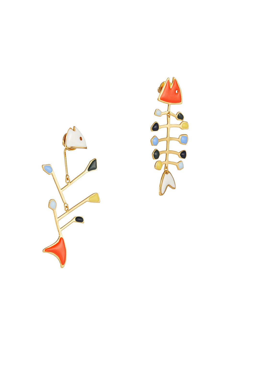 Fish Mismatched Earrings by Tory Burch Accessories | Rent
