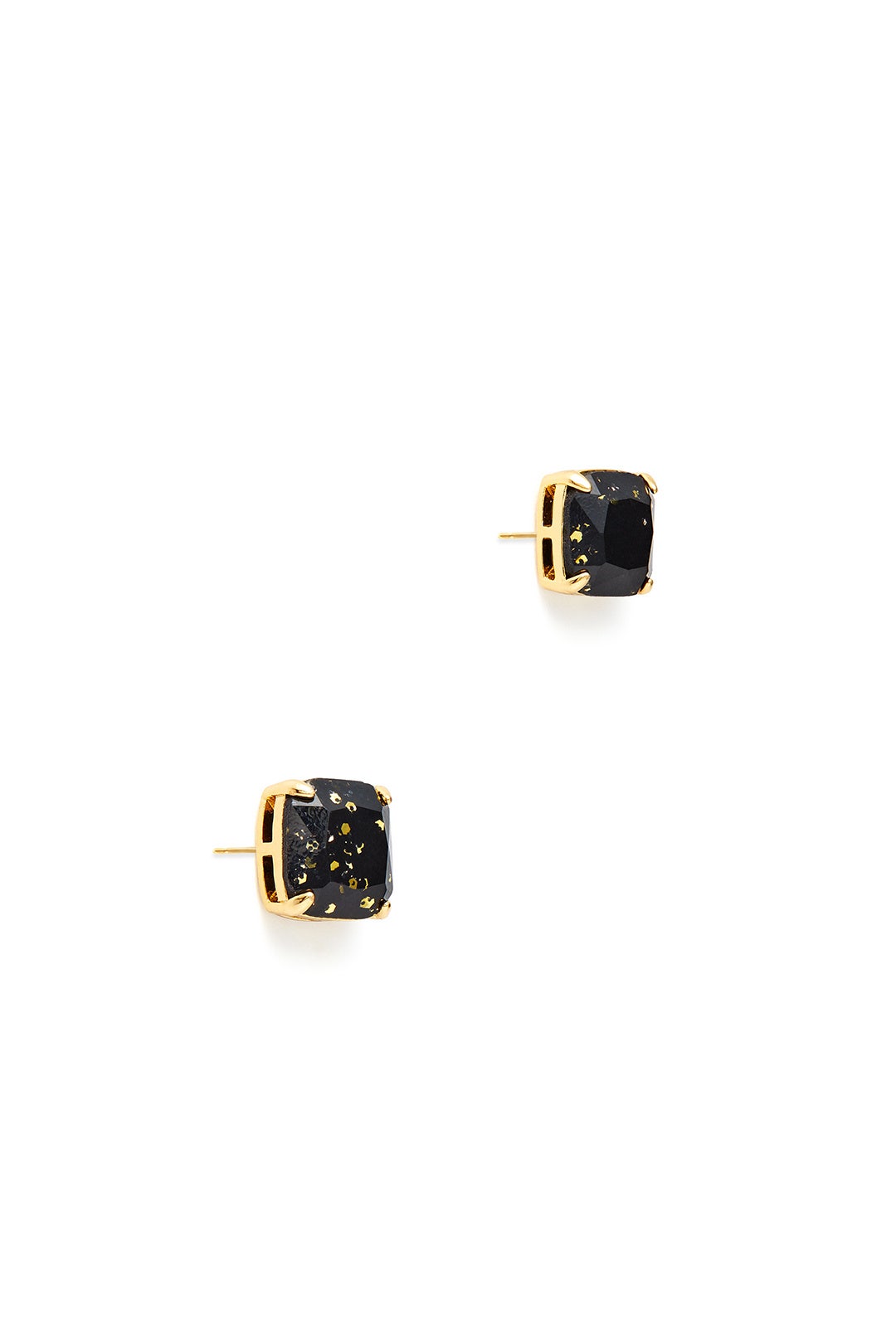 Black Small Square Studs by kate spade new york accessories 2