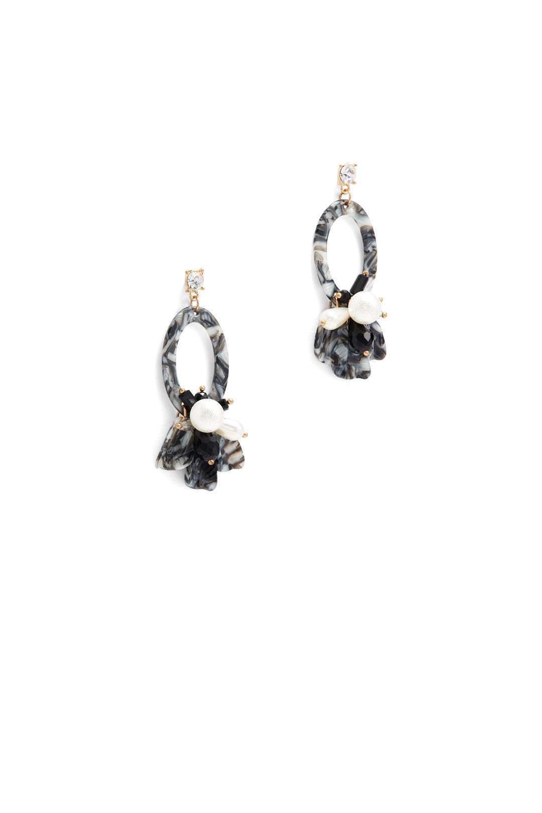 Resin Stone Earrings by Slate & Willow Accessories 1