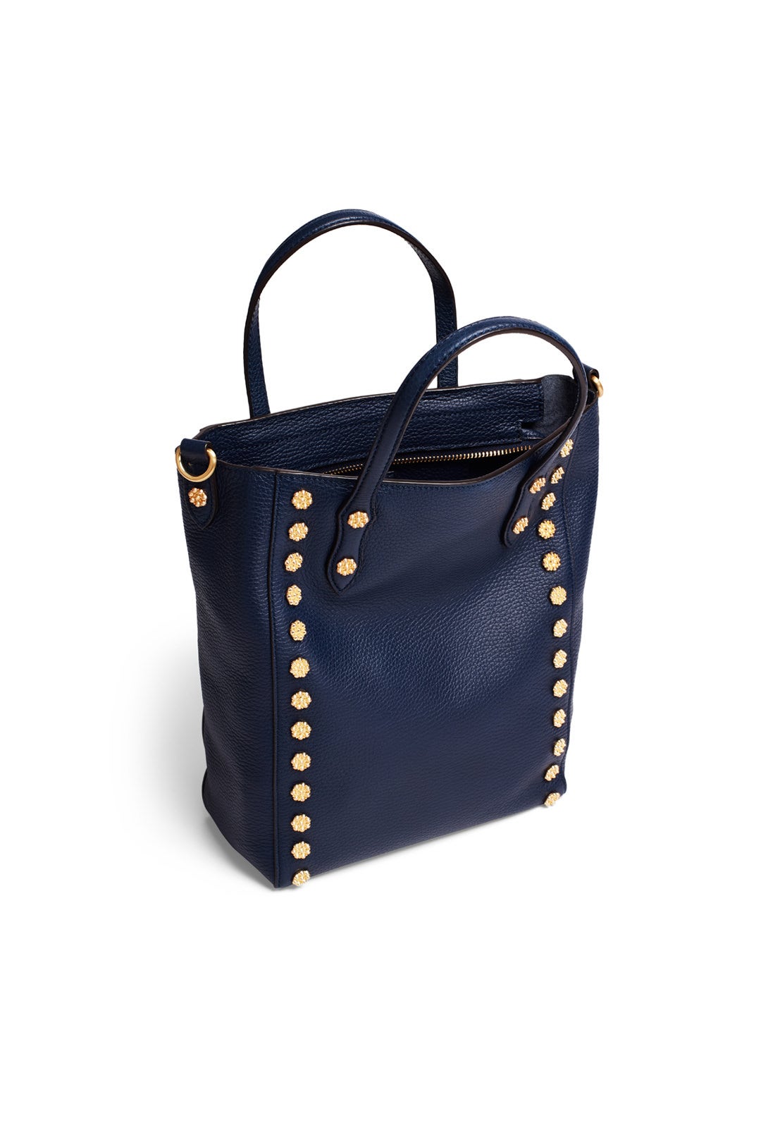 Navy Daisy Stud Tote by Annabel Ingall 1