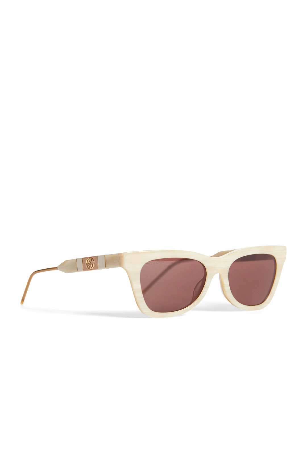 Shiny Horn Sunglasses by Gucci 1