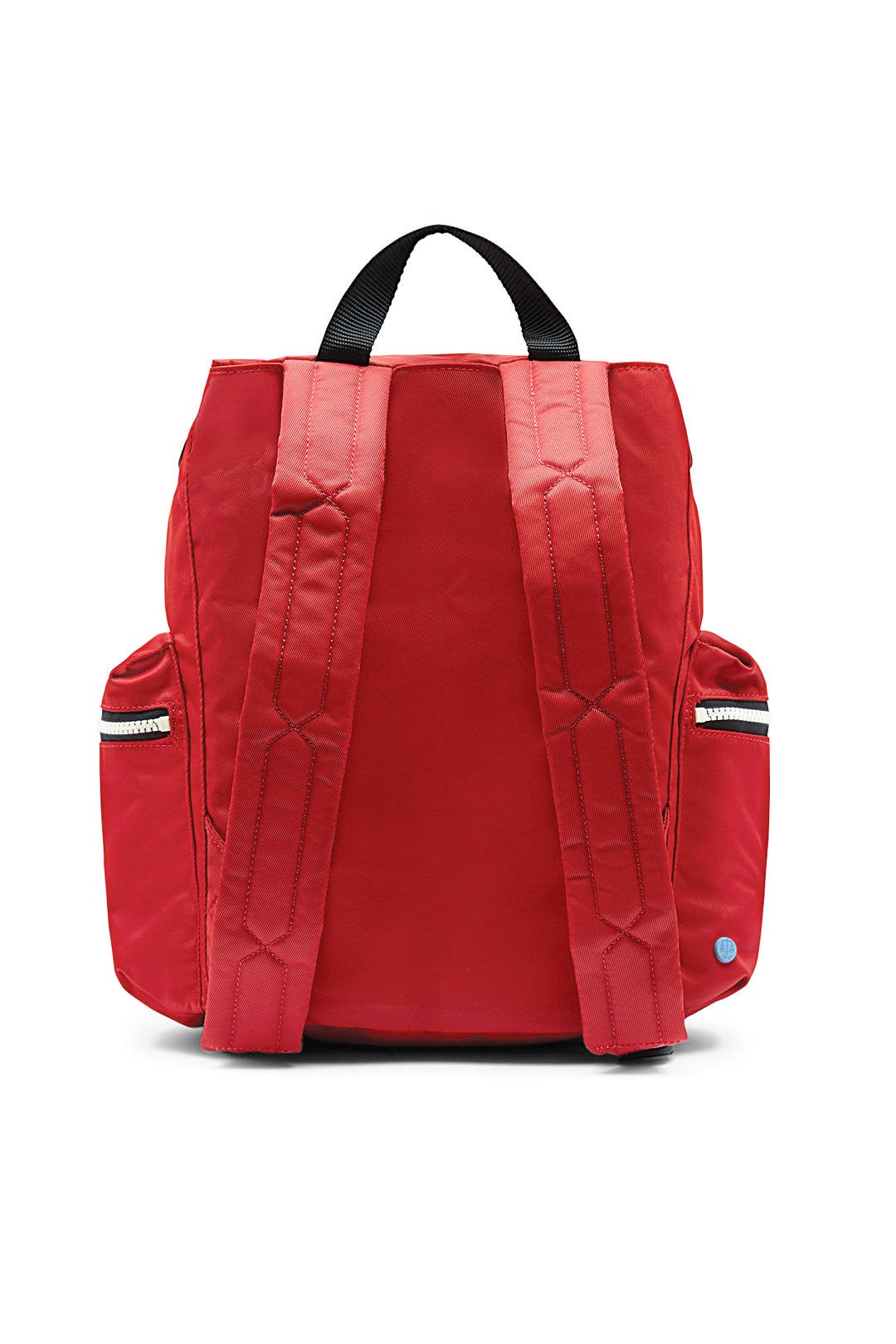 Red Top Clip Backpack by Hunter Handbags 1