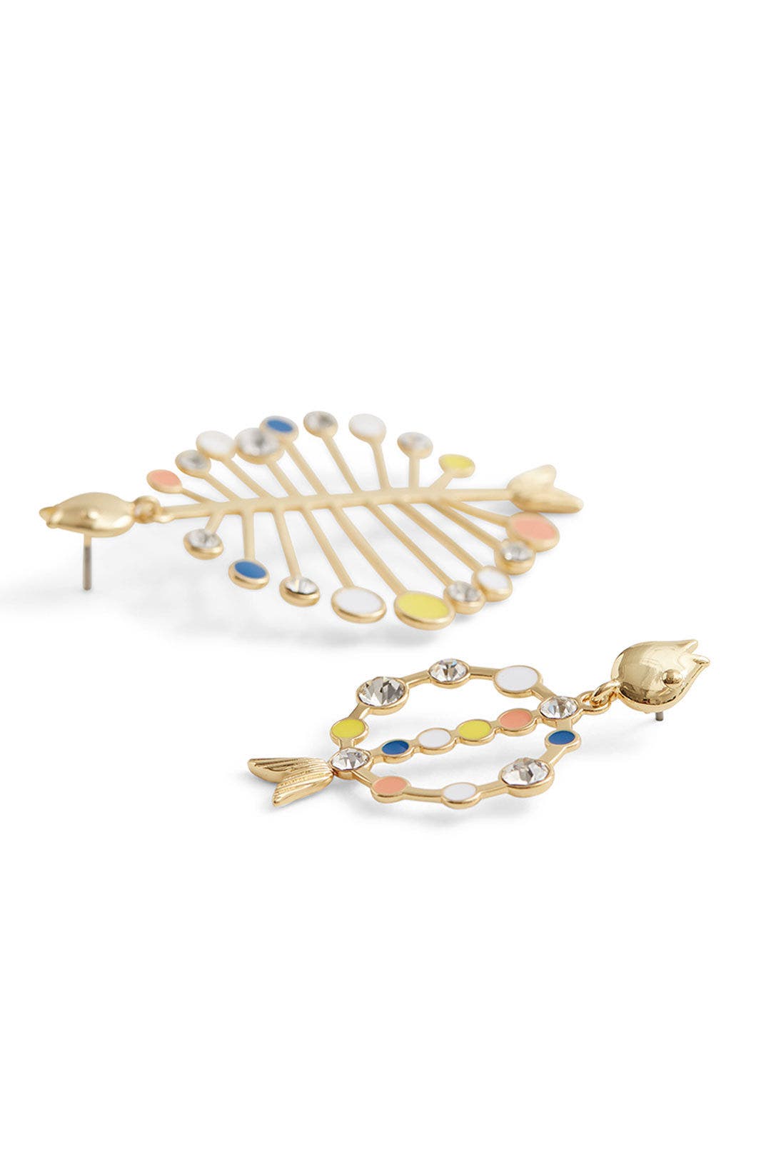 Asymmetrical Fish Earrings by J.Crew Accessories 1