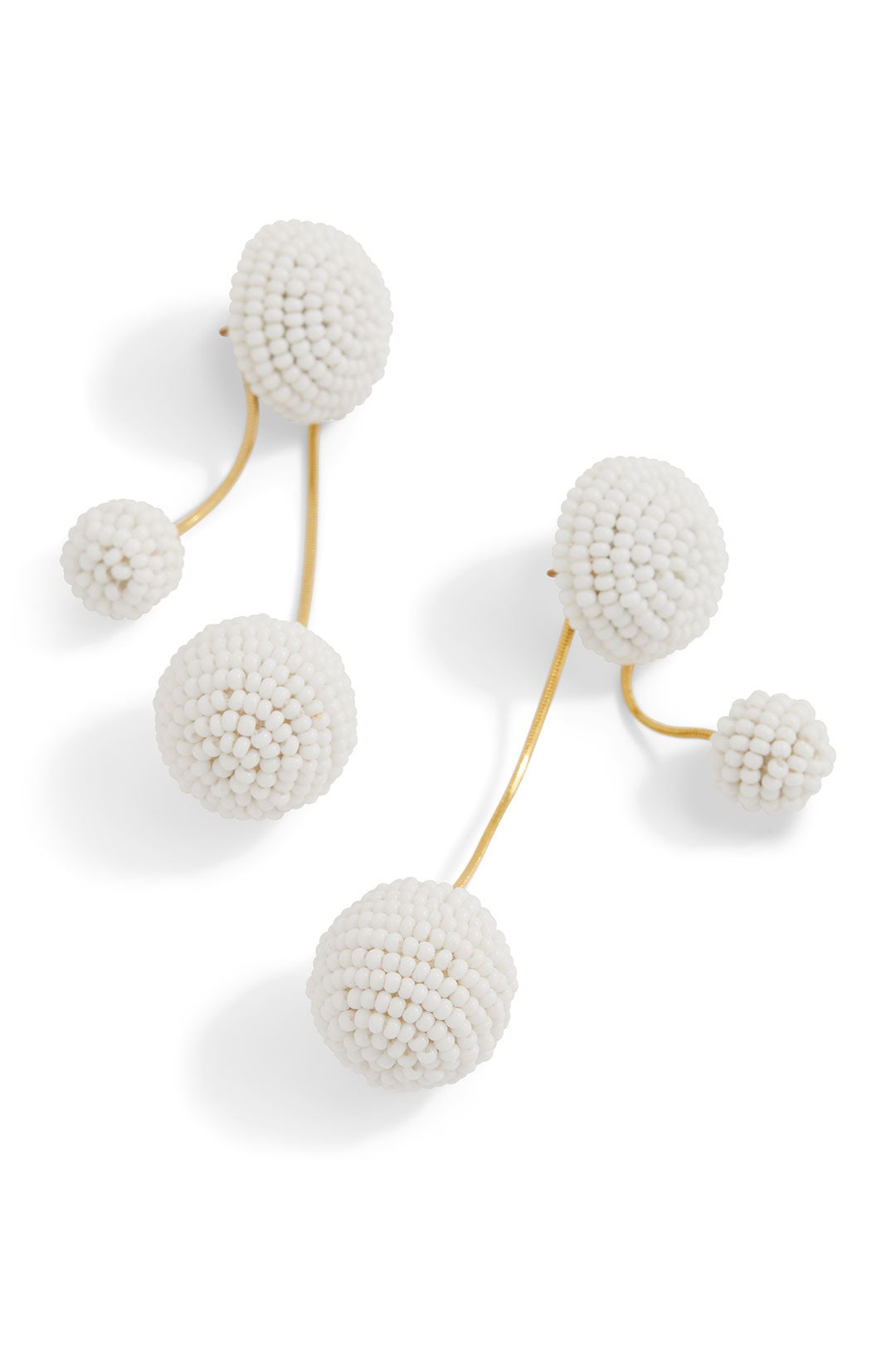 White Thea Earrings by Sachin & Babi Accessories 1