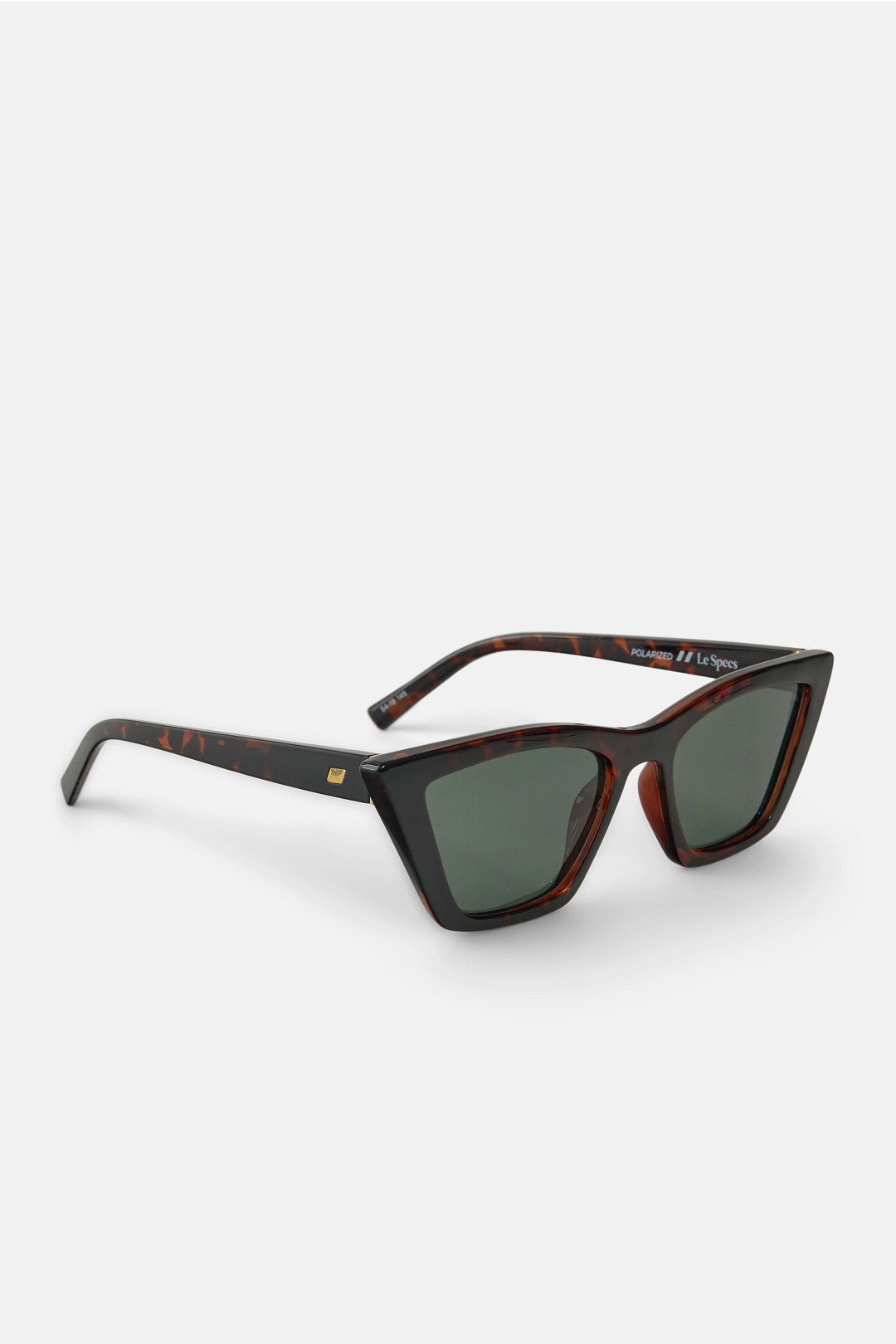 Toirtoise Shell Square Velodrome Sunglasses by Le Specs 2