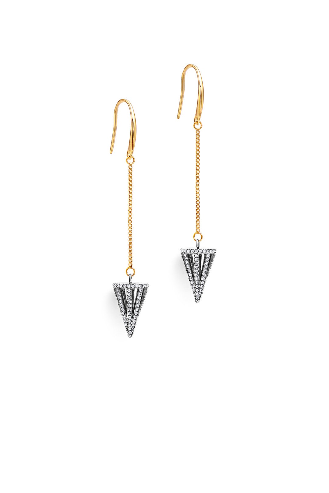 Caged Cone Earrings by Sarah Magid 1