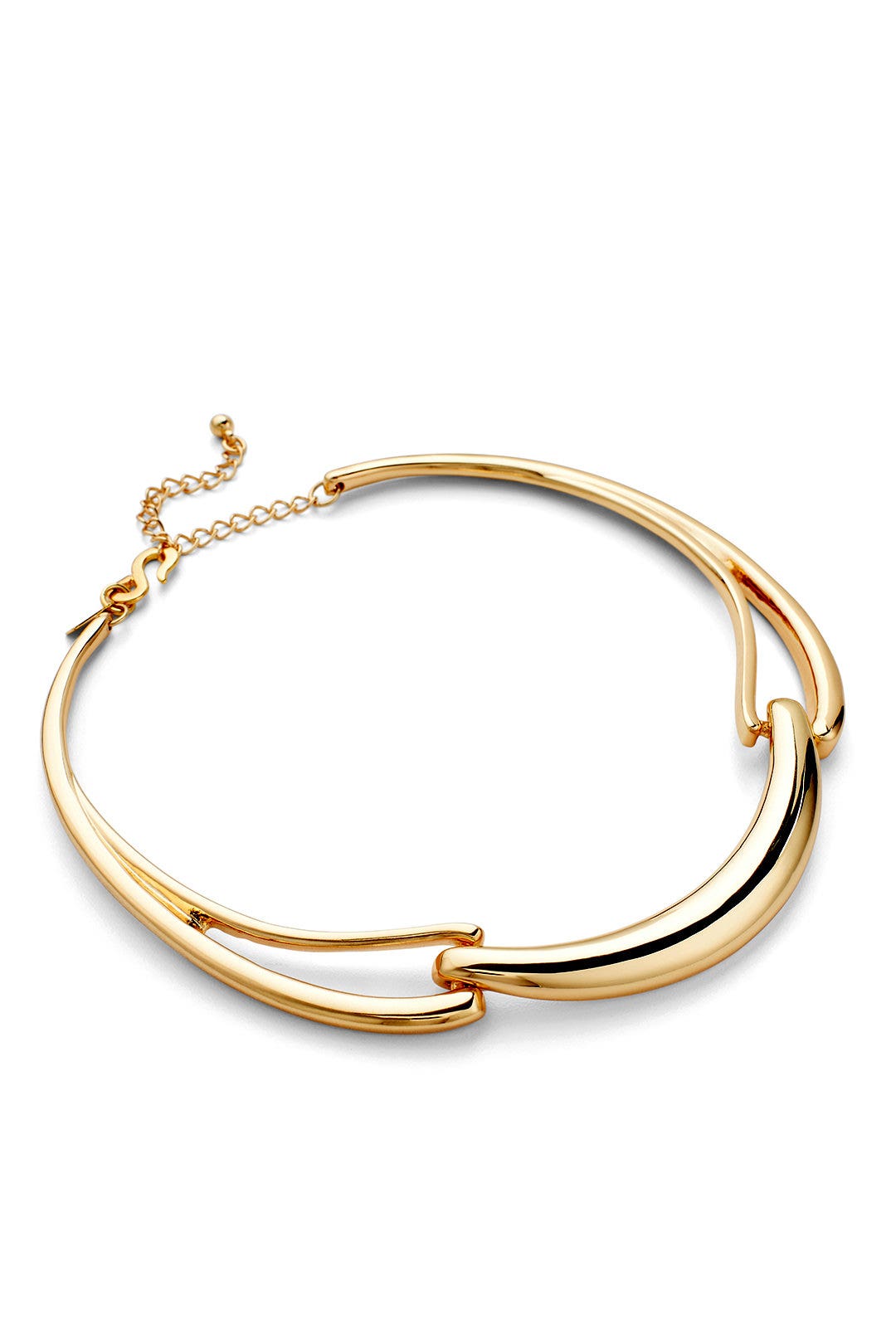 Golden Hinged Collar by Kenneth Jay Lane 1
