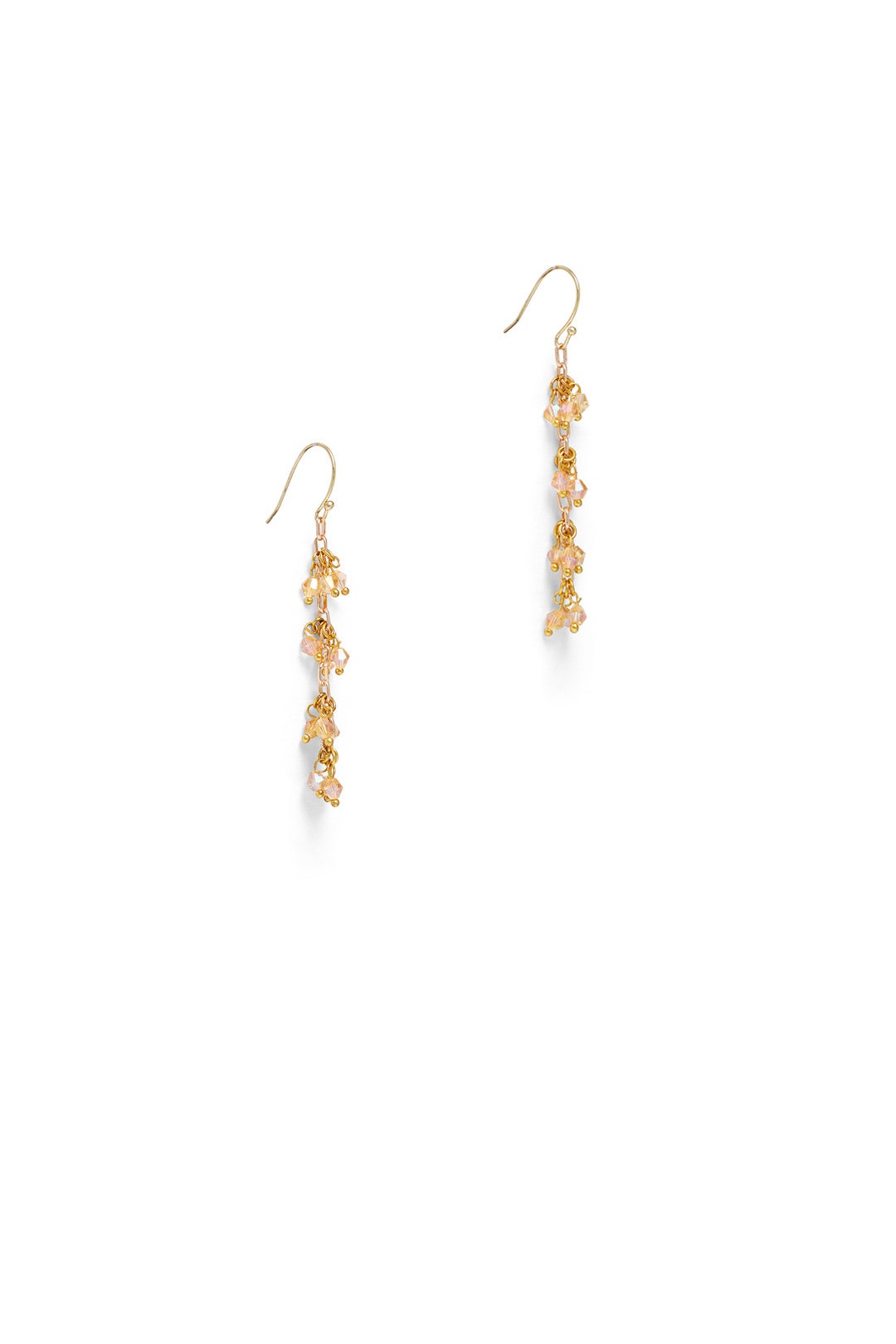 Pink Crystal Bergstrom Earrings by Elise M. 1